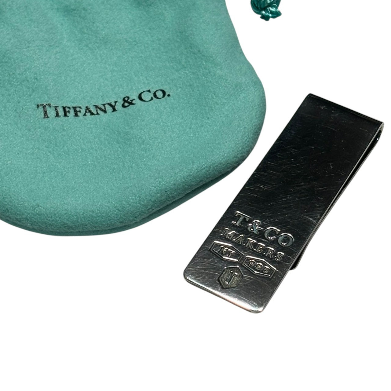 TIFFANY & CO.(ティファニー) 1837™ Makers Narrow Money Clip Sterling Silver メイカーズ ナロー マネー クリップ スターリング シルバー シルバー