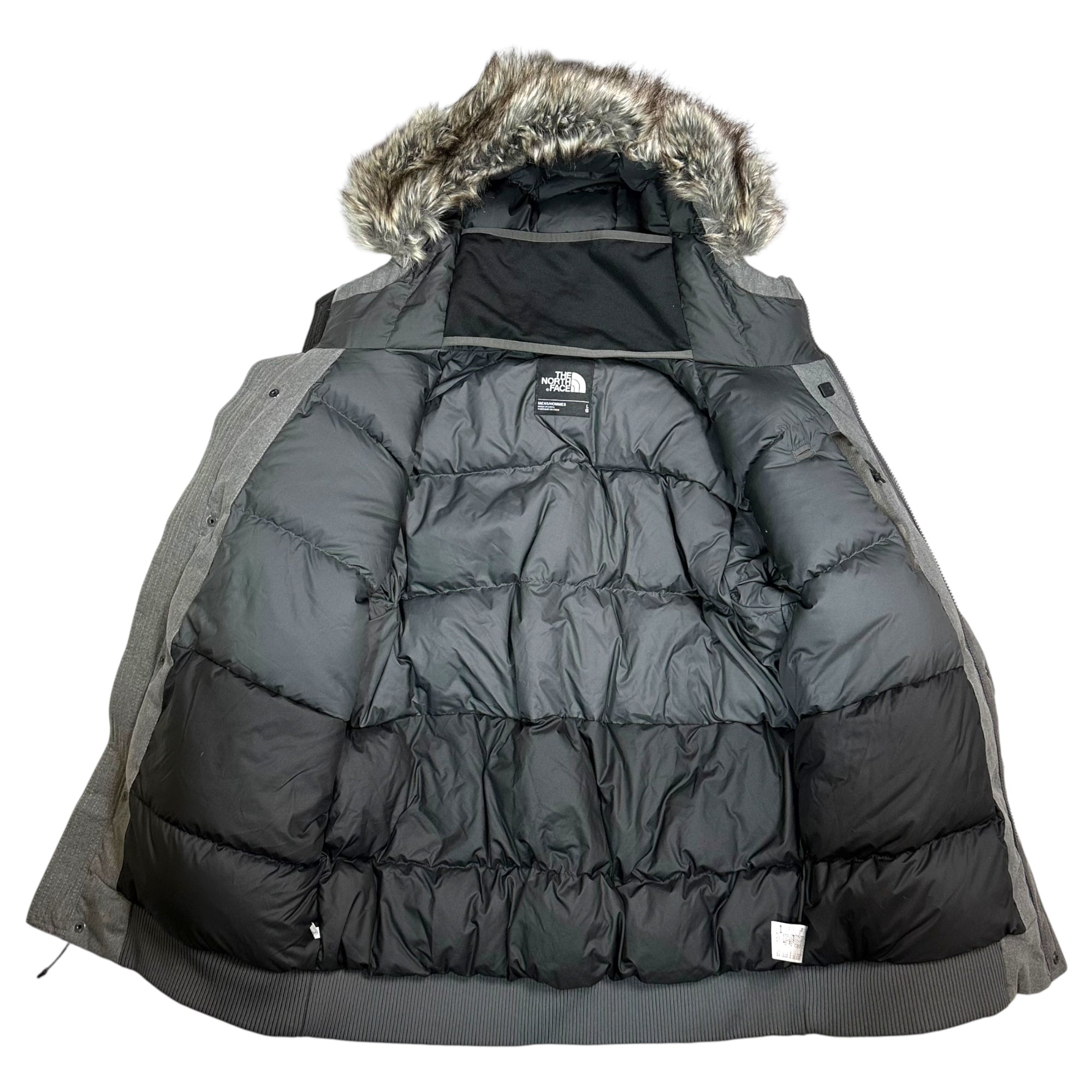 THE NORTH FACE(ノースフェイス) HYVENT Gotham Jacket ゴッサム ジャケット ダウン ND51505Z L グレー ファー フード