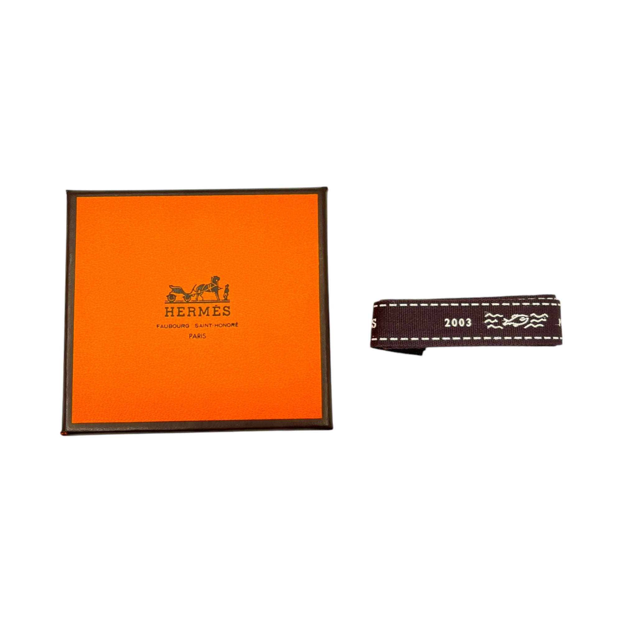 HERMES(エルメス) 2004年限定 Heart cadena charm ハート 鍵 カデナ チャーム 年間テーマ 「La Fantasie」 ゴールド 箱付 ペンダントトップにも