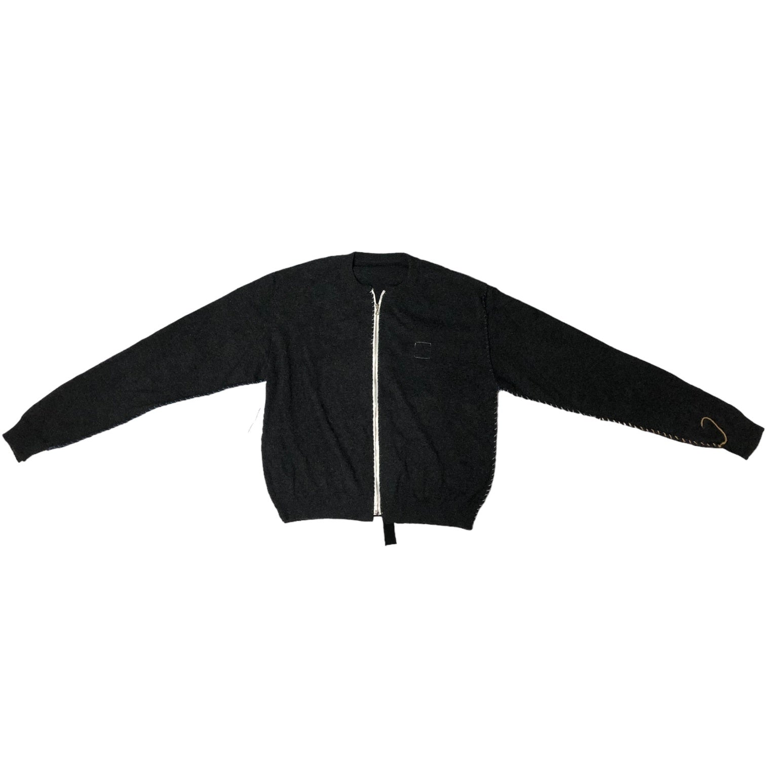 SUNSEA(サンシー) 24SS CASHMERE ZIP CARDIGAN カシミア ジップ カーディガン 28th collection SUNSEA2851 SIZE 3(L) チャコール 2024年2月発売完売品