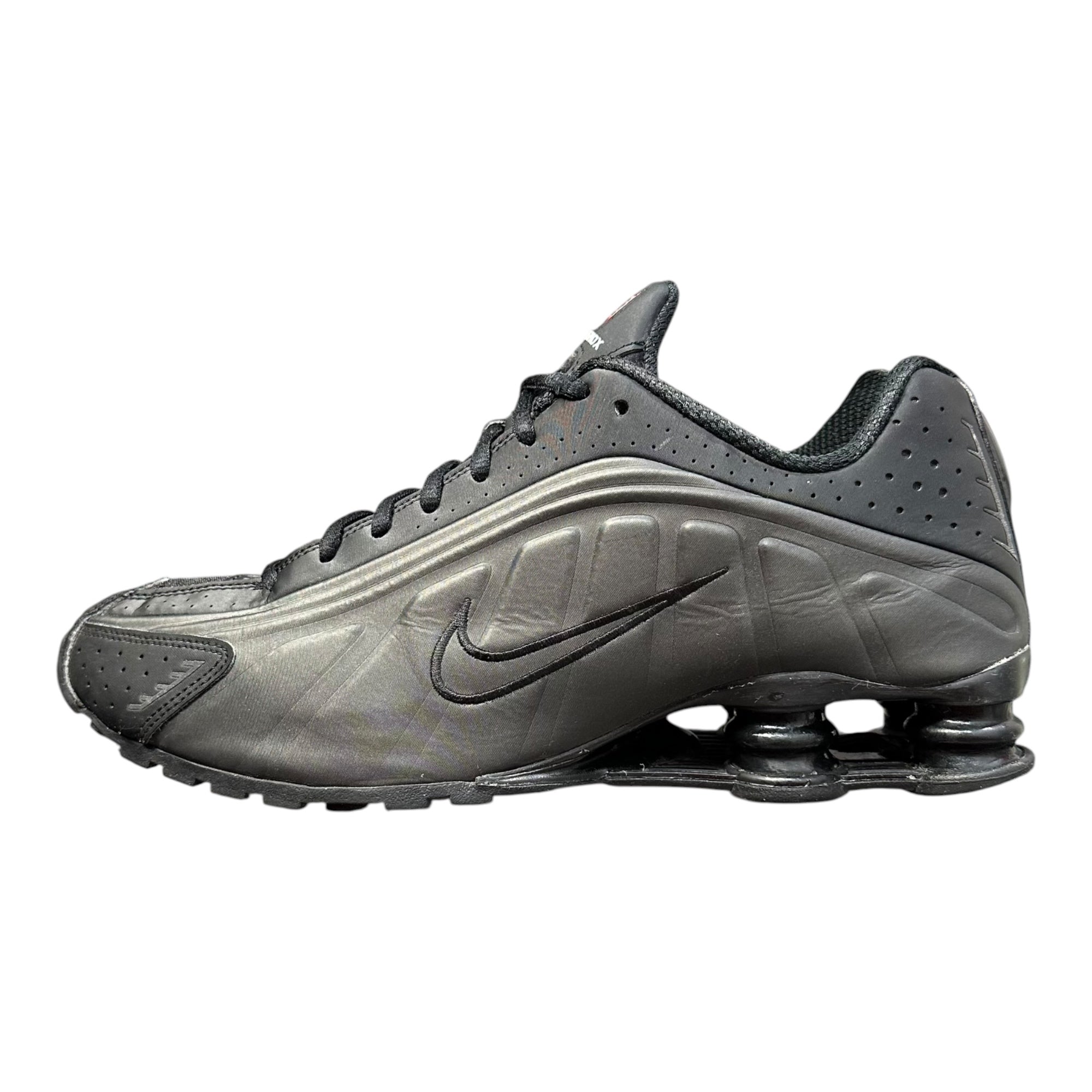 NIKE(ナイキ) Shox R4 "Black/Bright Crimson" ショックス スニーカー HQ1988-001 28.5cm ブラウン