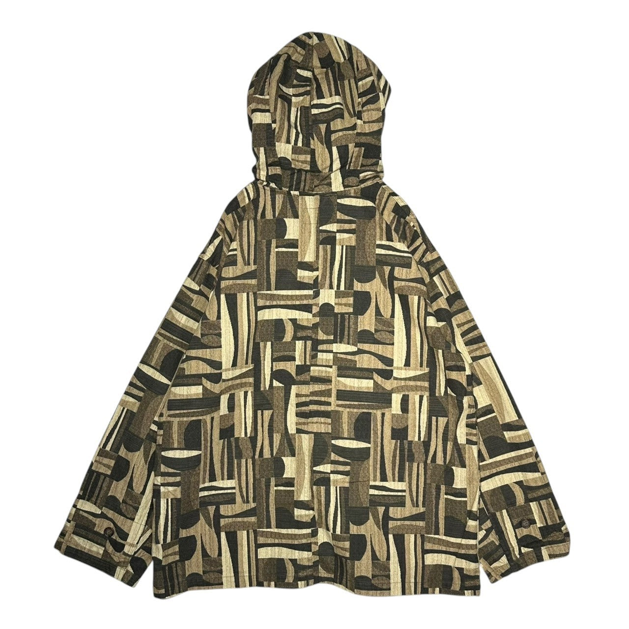 AiE(エーアイイー) Krazy Parka Cotton クレージー パーカー コットン 総柄 S ブラウン マウンテンパーカー ジャケット ブルゾン