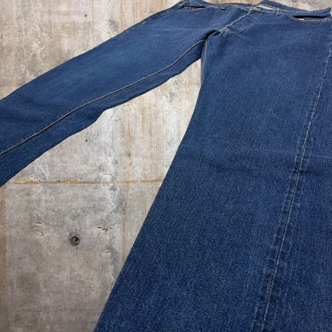 Levi's(リーバイス) 70's 66前期501 vintage denim pants/ヴィンテージデニムパンツ/ストレート 表記無し(W37程度) インディゴ/濃紺 70年代 70s スモールe 赤耳