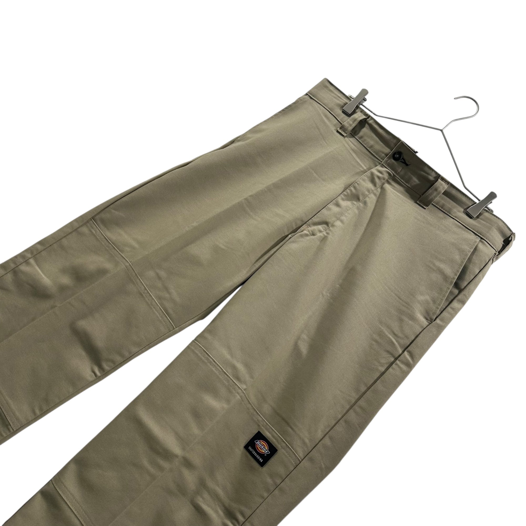DICKIES SKATEBOARDING(ディッキーズ スケートボーディング) 24’s FLEX Double-Knee Chino Pants ダブルニー チノ パンツ DK0112780DS1 36×32 ベージュ