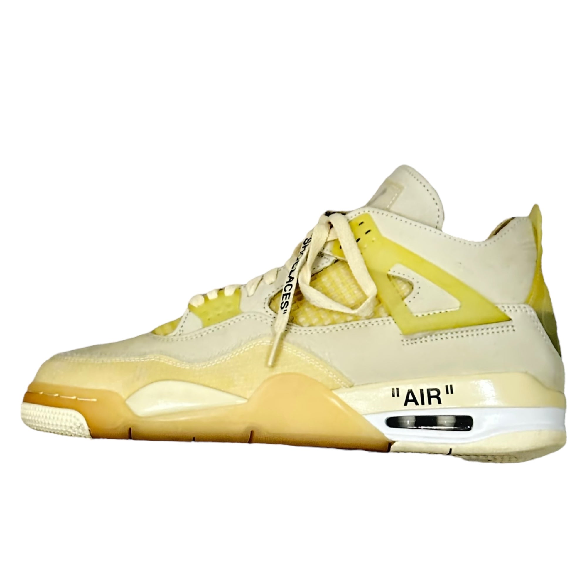 NIKE×Off-White(ナイキ×オフホワイト) Women's Air Jordan 4 SP "Sail" エアジョーダン 4 セイル CV9388-100 28cm アイボリー×ホワイト コラボ スニーカー