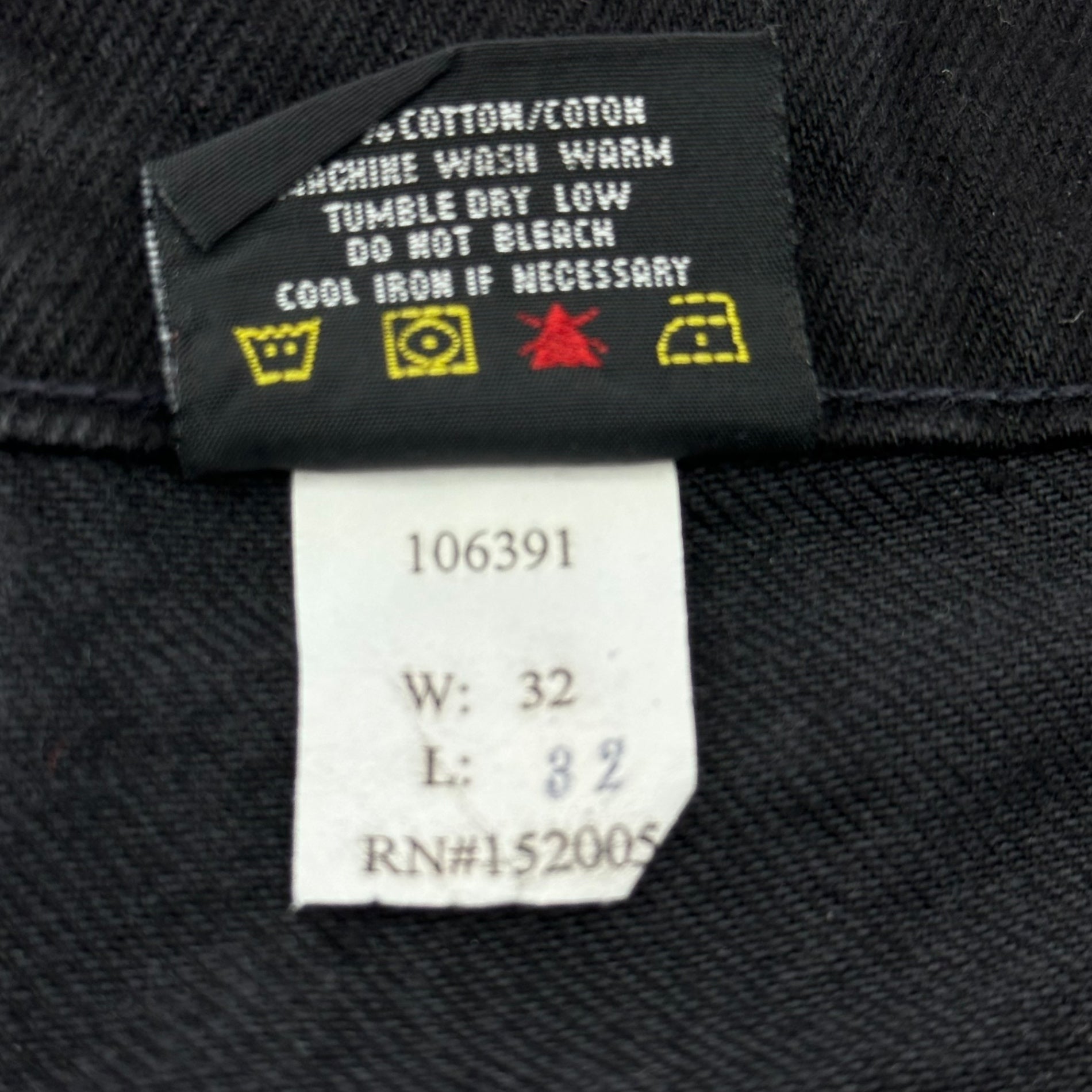 PRISON BLUES(プリズンブルース) USA made Painter Black Denim Pants ペインター ブラック デニム パンツ 106391 W32L32 ブラック ワーク テーパード PRSN BLU