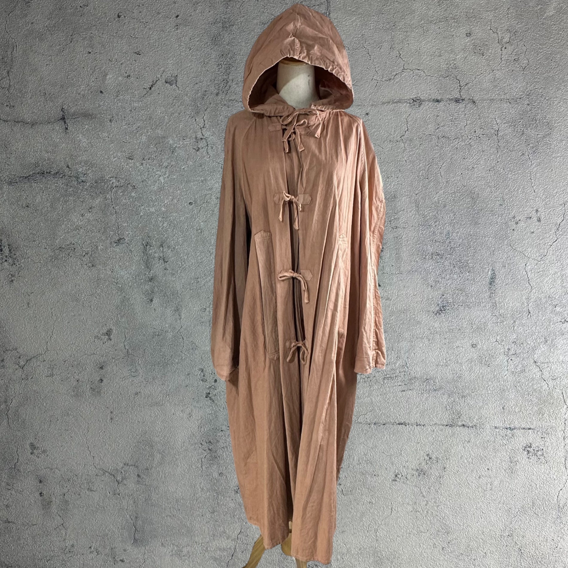 VINTAGE(ヴィンテージ) 70~80's surgical gown coat サージカル ガウン コート SIZE FREE(L程度) ブラウン EURO MILITALY