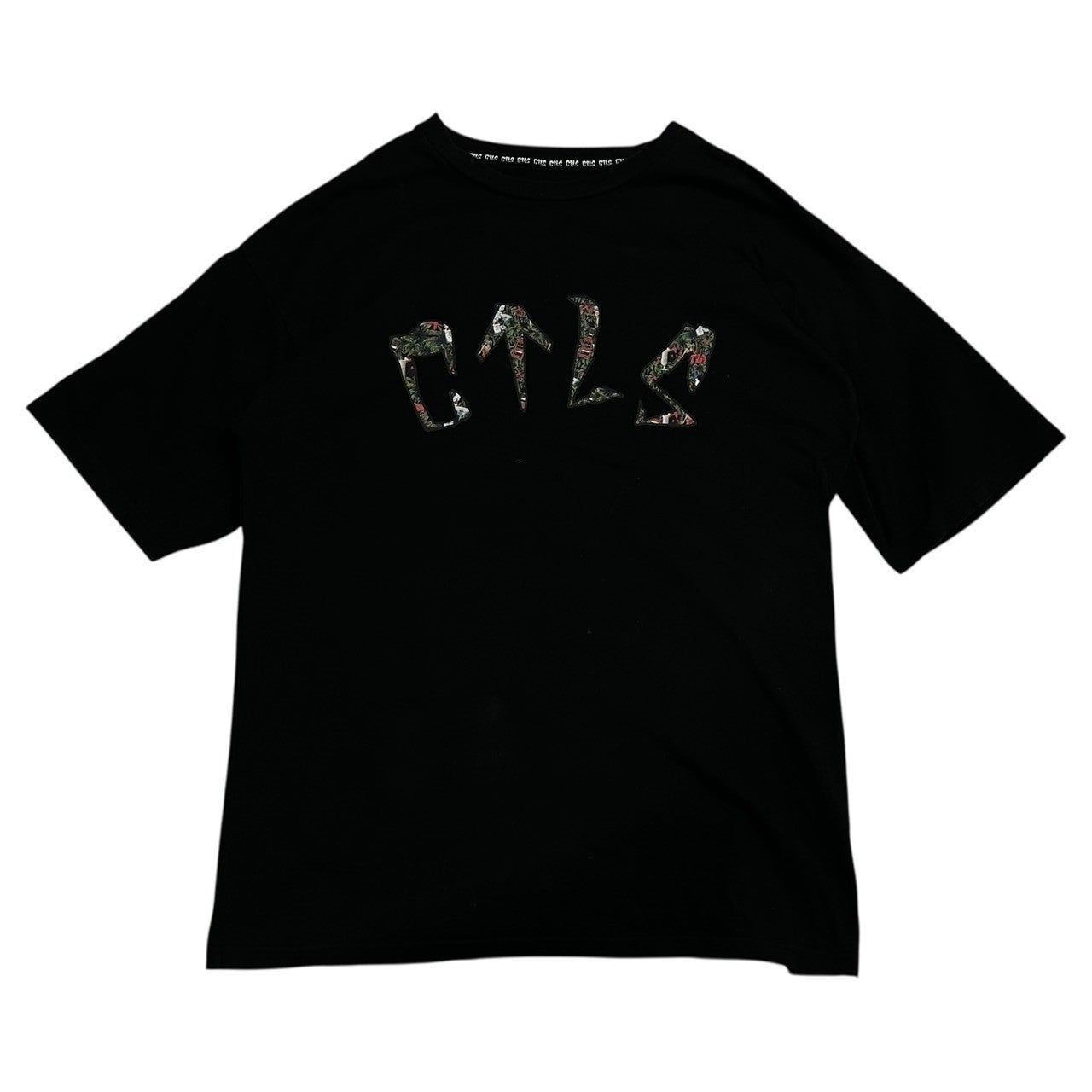 CVTVLIST(カタリスト) Logo Big Silhouette T-Shirt ロゴ ビッグシルエット Tシャツ 2201060305 2(M程度) ブラック