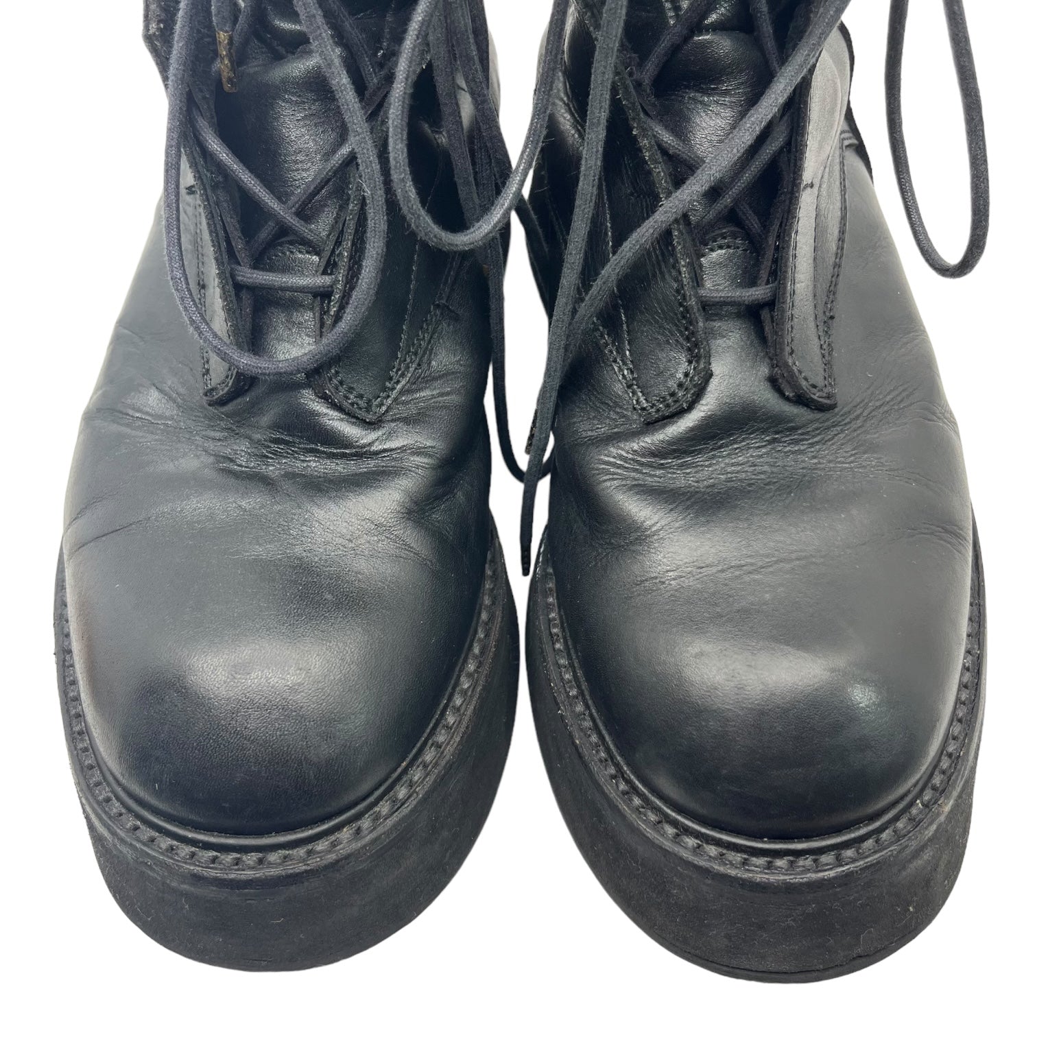 JULIUS(ユリウス) 16AW COW SKIN Void military back zip boots カウスキン ヴォイドミリタリー バックジップ ブーツ 557FWM4-T 27.5~28.0cm ブラック