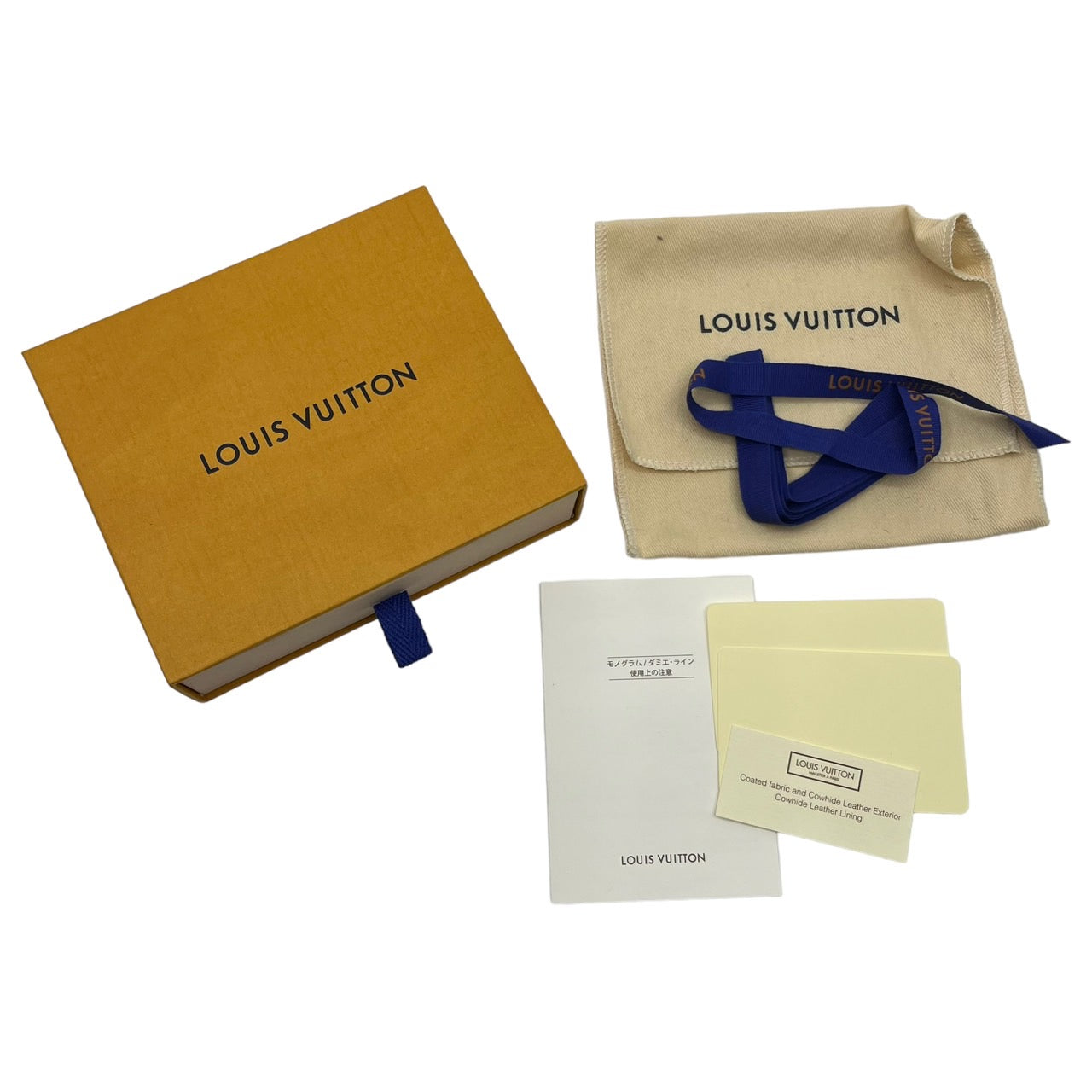 LOUIS VUITTON(ルイヴィトン) 18SS コンパクト・ウォレット by キムジョーンズ M63041/SN0148 ブラウン×ブルー