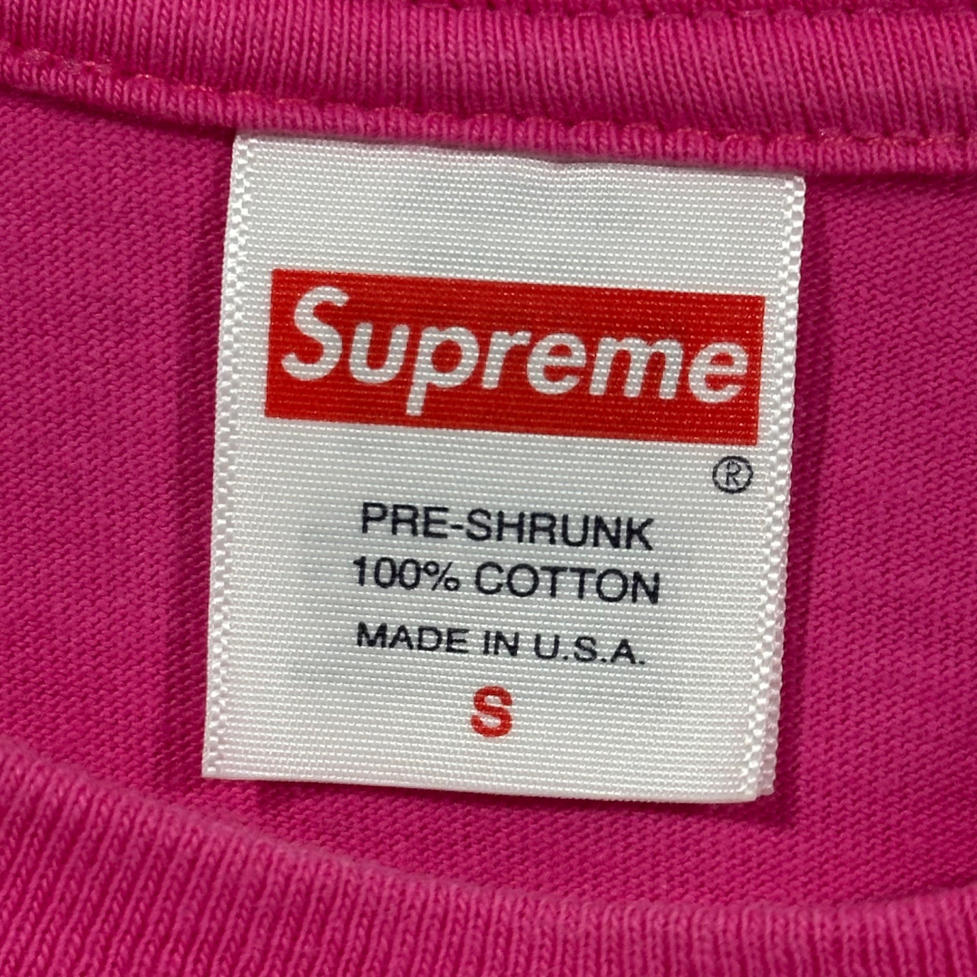 SUPREME(シュプリーム) 2024SS Melvins Prick Tee メルヴィンズ プリック Tシャツ S ピンク 半袖