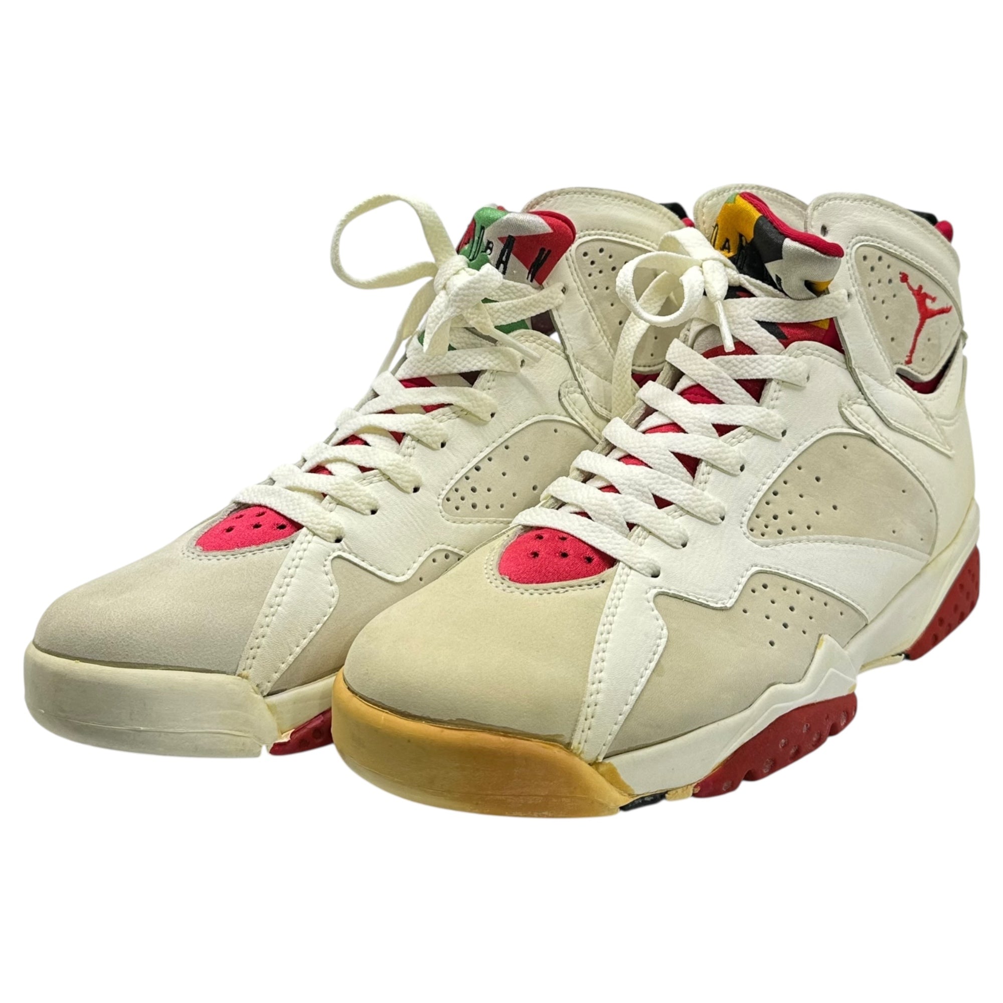 NIKE(ナイキ) 1992 Air Jordan 7 OG "Hare" エアジョーダン 7 オリジナル ヘア 130014-100 27cm ホワイト×レッド 90's 90年代 ヴィンテージ ハイカット スニーカー 箱付