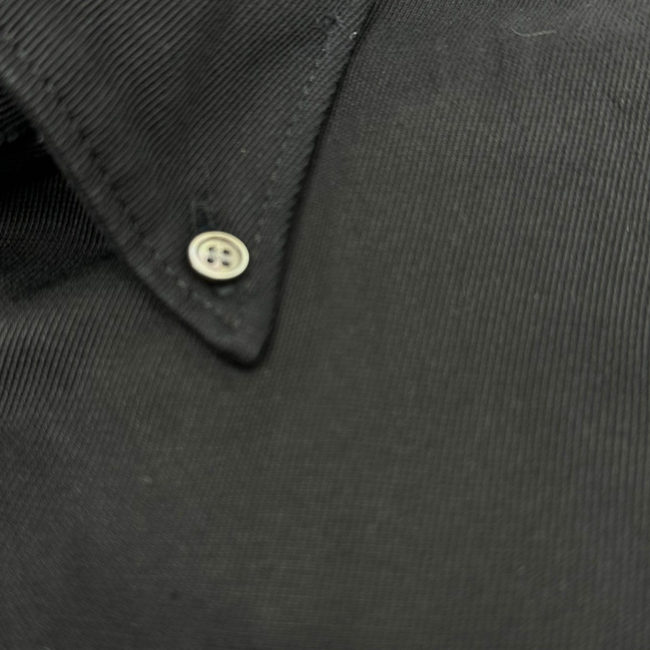 Acne Studios(アクネストゥディオズ) Button-up overshirts Button-down shirts ボタン アップ オーバー シャツ FN-MN-OUTW000932 44(S程度) ブラック ボタンダウン