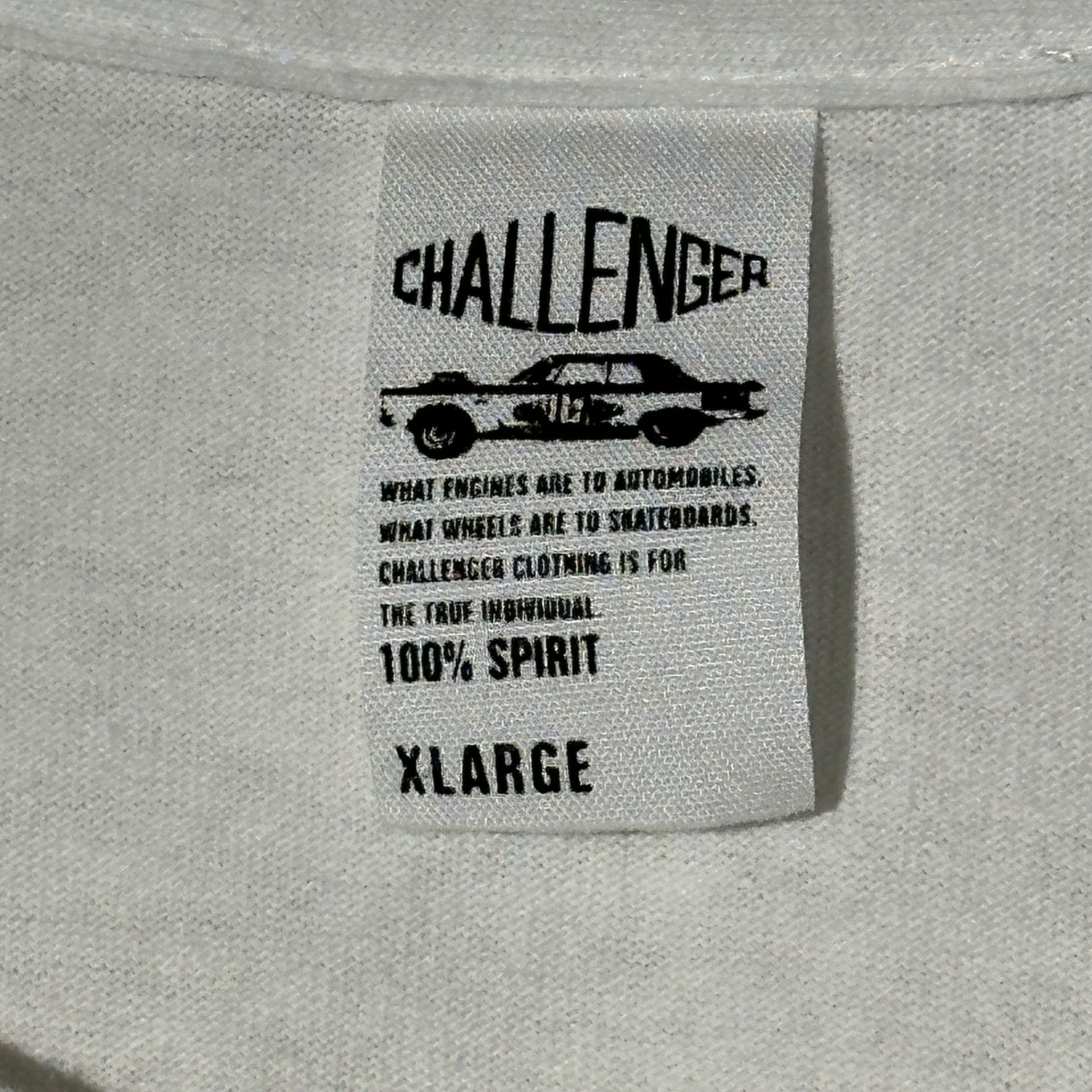 CHALLENGER(チャレンジャー) INCEPTION TEE グラフィック プリント Tシャツ 21071002 XL ホワイト