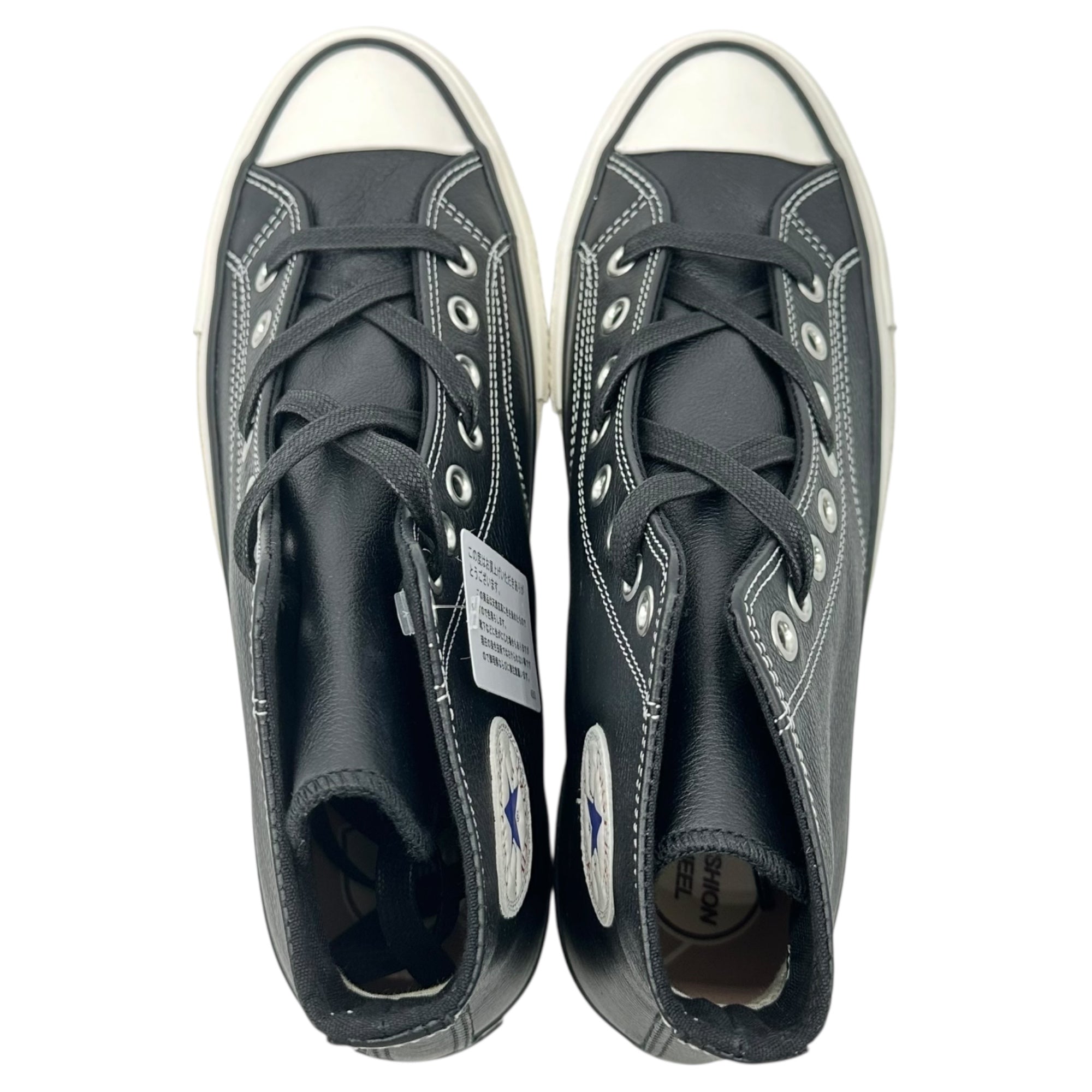 CONVERSE ADDICT(コンバースアディクト) 2025 HOLIDAY CHUCK TAYLOR LEATHER HI ホリデー チャックテイラー レザー ハイカット スニーカー 1AD812 28.0cm ブラック