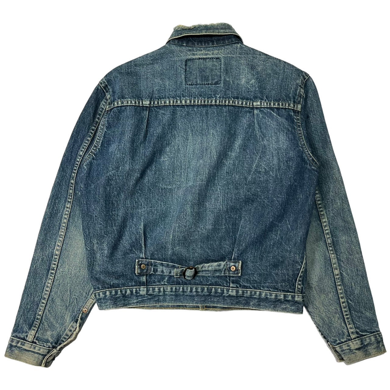 Levi's(リーバイス) 92's最初期1ST復刻デニムジャケット/40S復刻/70502XX/シンチバック 70502XX J02 JT730 03 92 SIZE38 ブルー BIG E 日本製 90's 90s 90年代