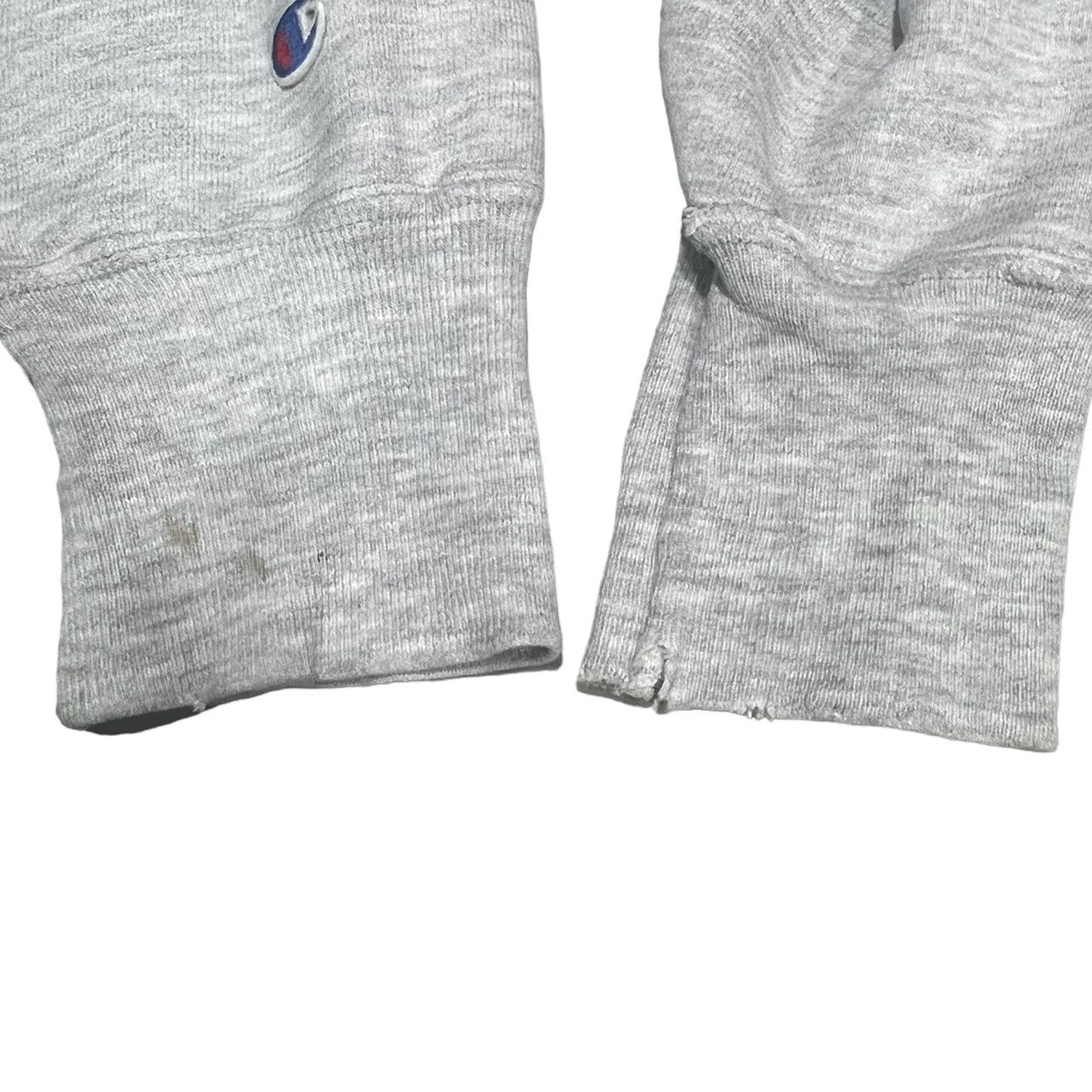 Champion(チャンピオン) 80's "UNIVERSITY NORTH DAKOTA" reverse weave リバースウィーブ スウェット カレッジ 3段 プリント M ライトグレー×グリーン 80年代 トリコタグ USA製