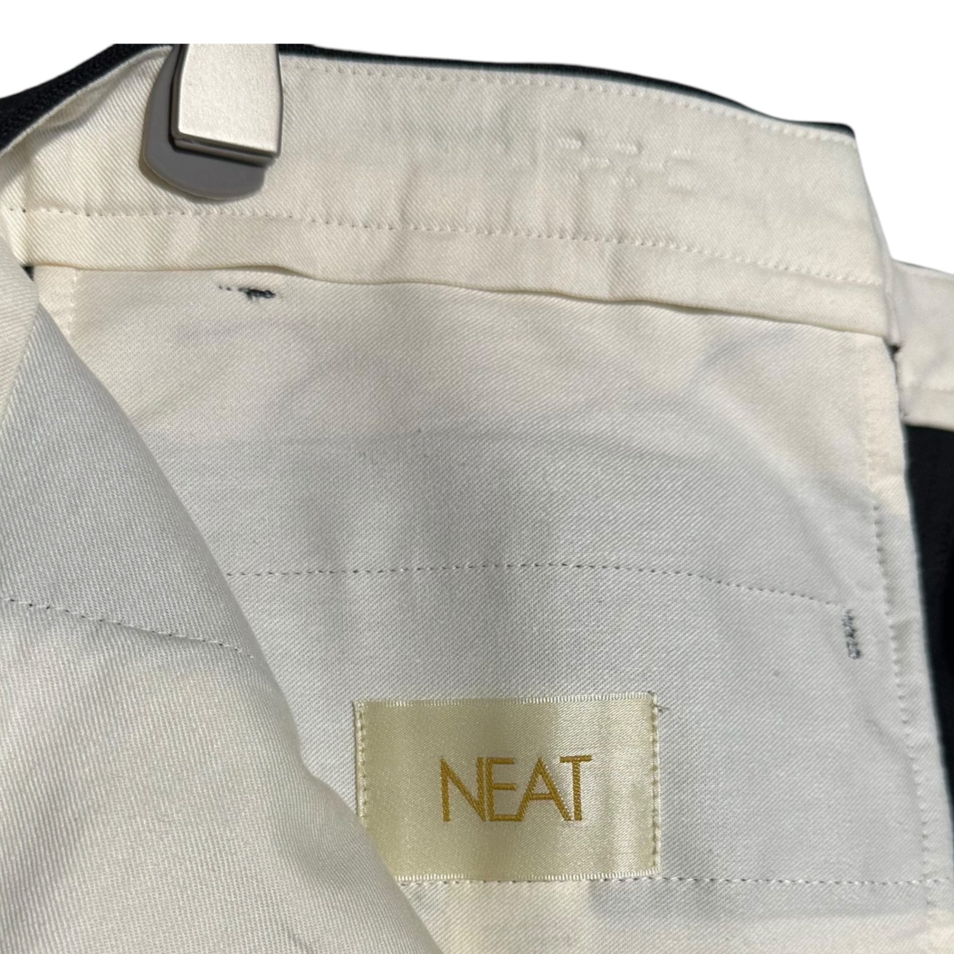 NEAT(ニート) 23AW SCOTCH CHEVIOT SROUSERS スコッチ チェビオット トラウザーズ 23-02SCSR 44 ブラック スラックス パンツ