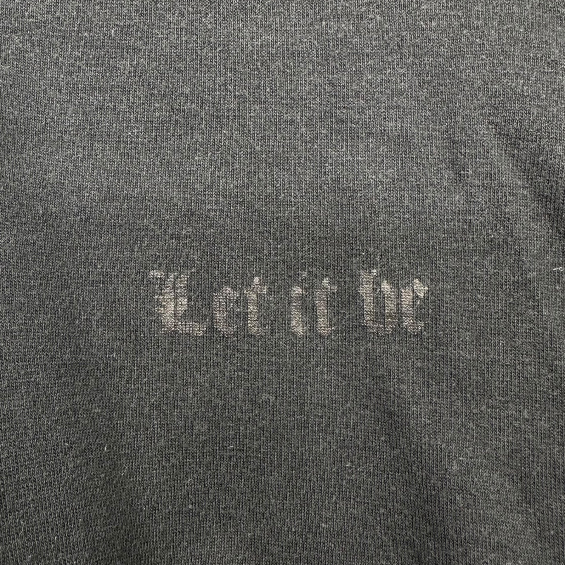 NUMBER (N)INE(ナンバーナイン) 02AW Whisper Words of Wisdom Black Tee ウィスパー プリント Tシャツ 3(M) ブラック