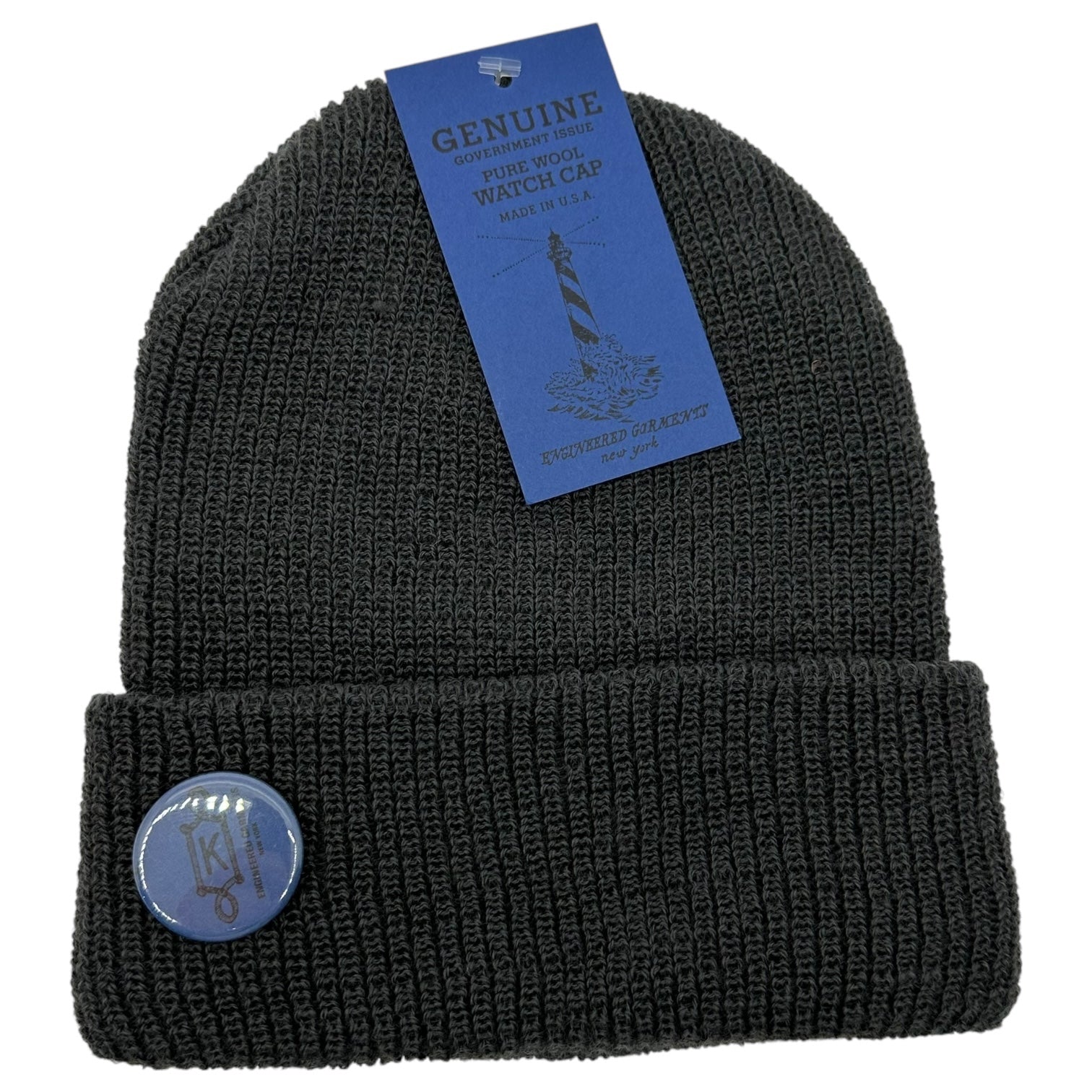 Engineered Garments(エンジニアードガーメンツ) Wool Watch Cap ニット帽 LN340 グレー