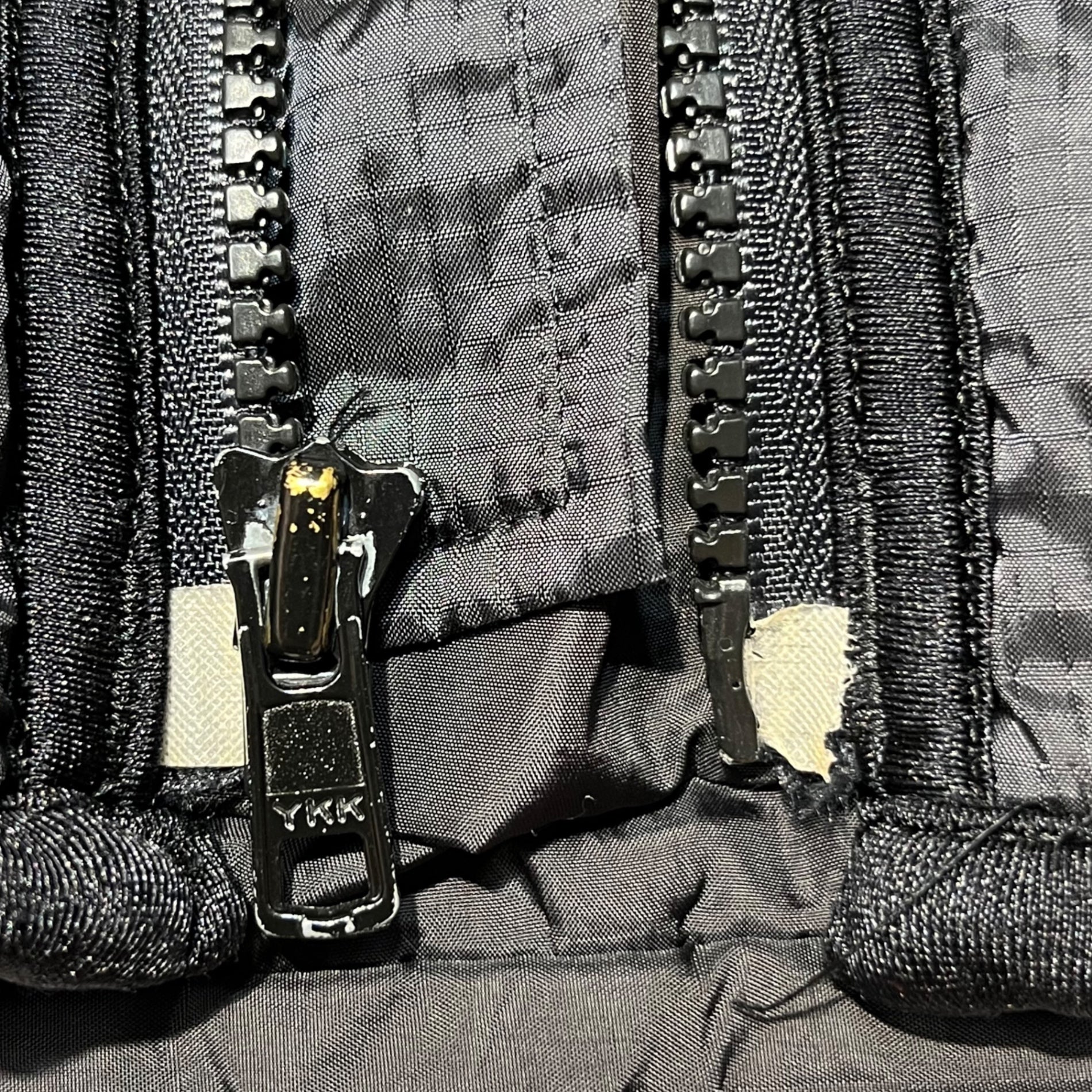 A BATHING APE(アベイシングエイプ) 00's monkey quilted jacket モンキー キルティング ジャケット L ブラック