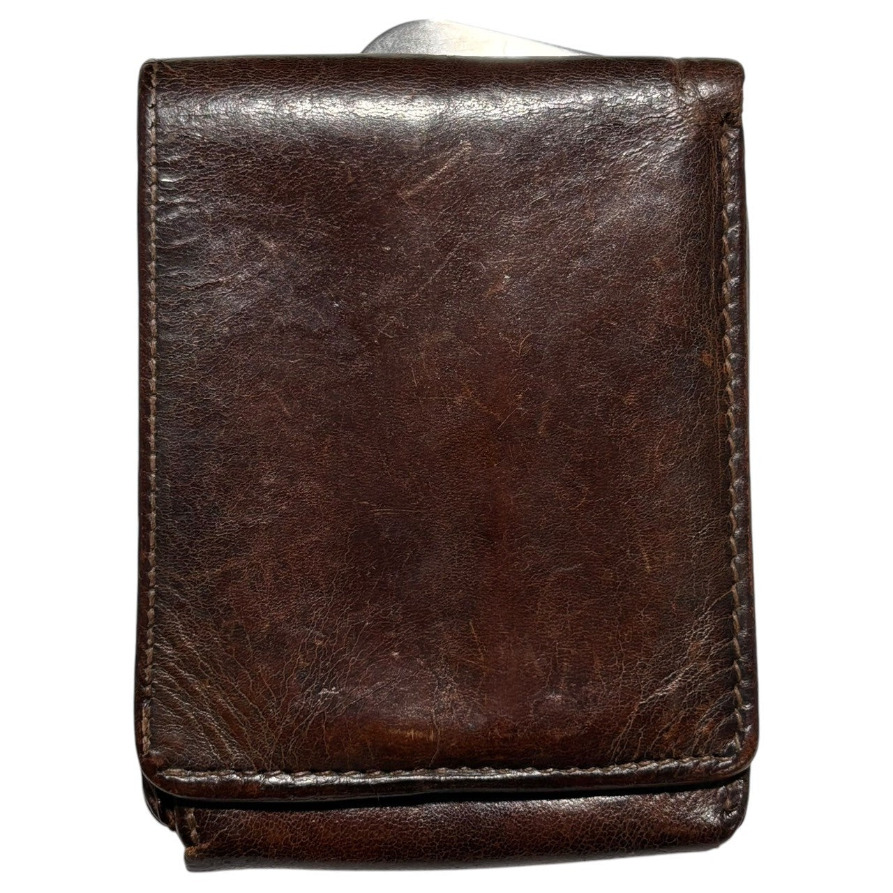 goro's(ゴローズ) Indian Concho Saddle Leather Bifold Wallet インディアン コンチョ サドルレザー 2折り財布 ブラウン コンパクト ウォレット