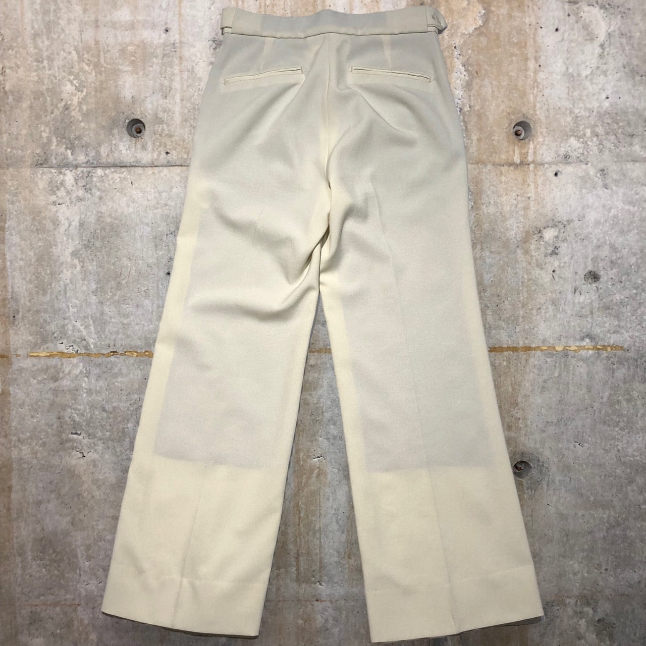 Needles(ニードルズ) Side Tab Trouser/ピヨン刺繍スラックスパンツ KP331 XS ホワイト STUDIOUS別注
