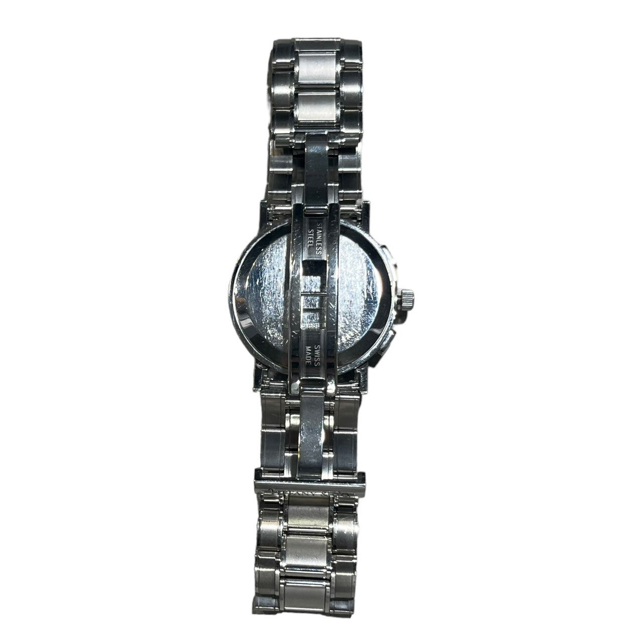 TIFFANY & CO.(ティファニー) ATLAS chronograph watch アトラス クロノグラフ 腕時計 シルバー ブラック ウォッチ 黒文字盤 ラウンド