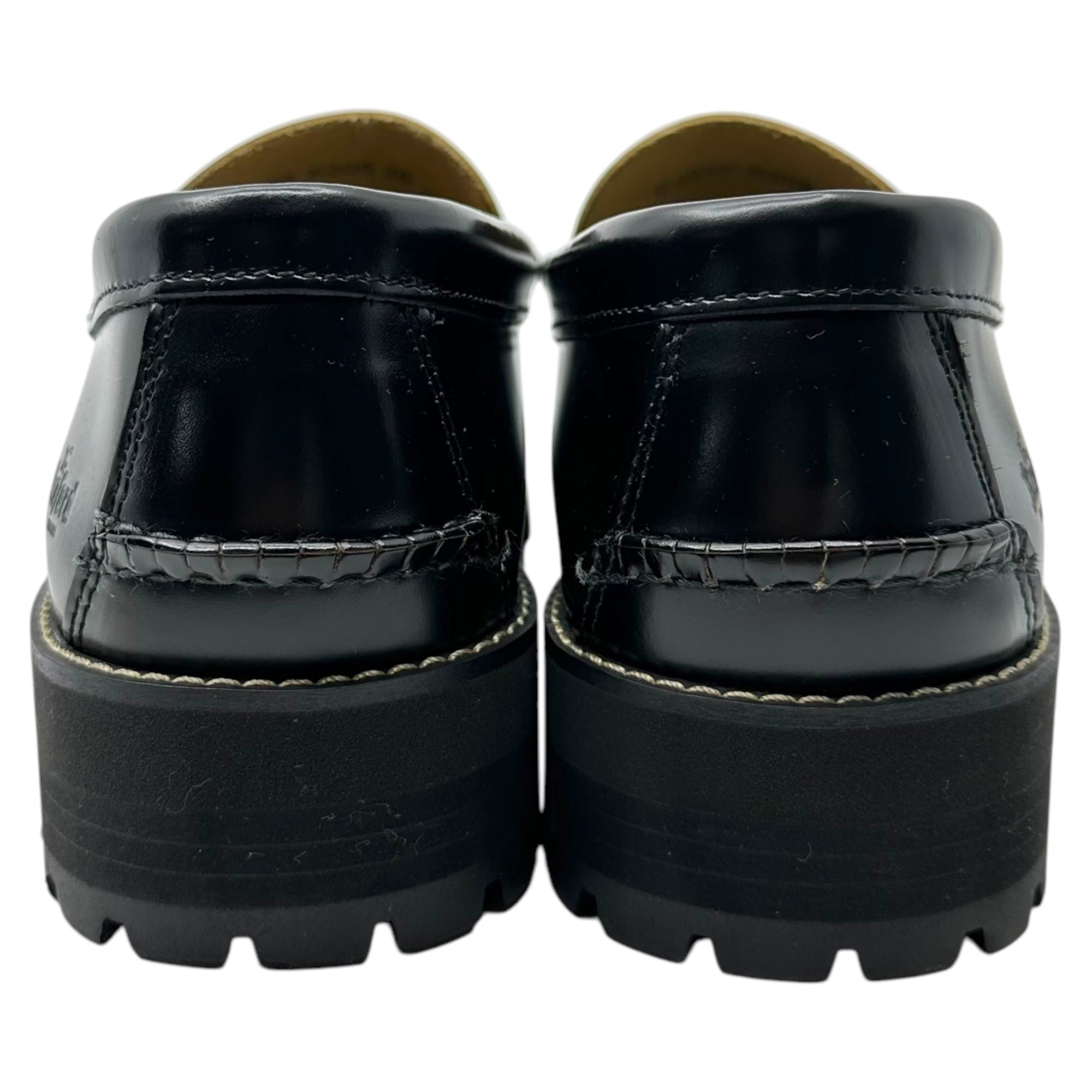 The Kenford Fineshoes(ケンフォードファインシューズ) TANK SOLE QUILT TASSEL LOAFERS タンク ソール キルト タッセル ローファー 26cm ブラック レザー シューズ