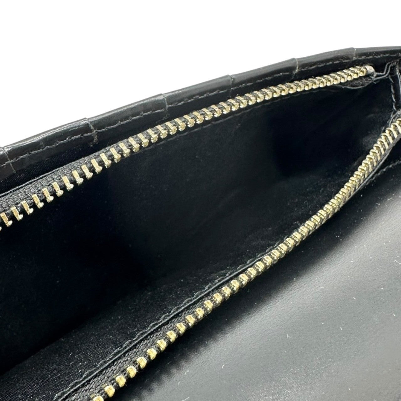 CALVIN KLEIN(カルバンクライン) Logo Leather Long Wallet ロゴ レザー 長財布 ブラック