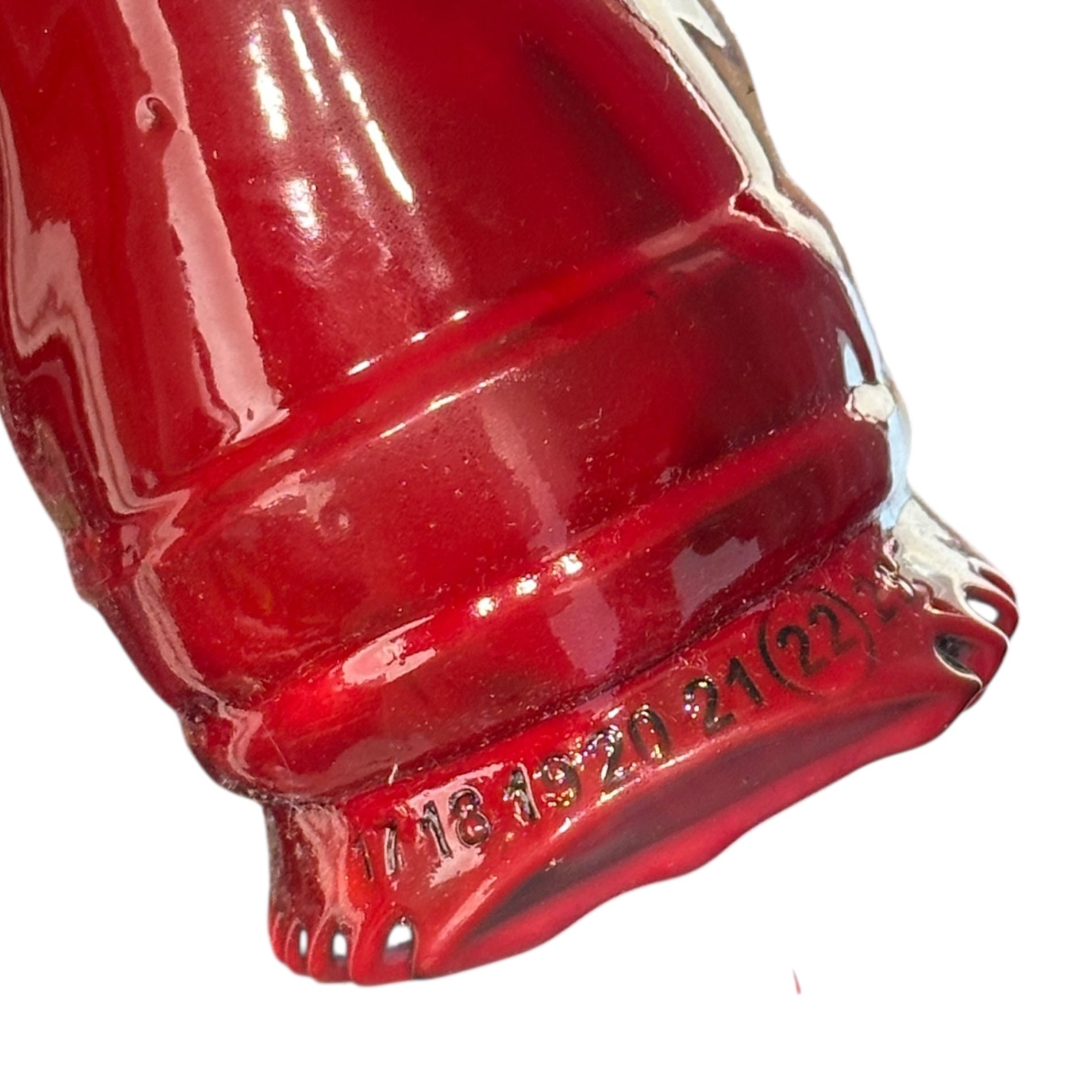 MAISON MARGIELA(メゾンマルジェラ) 22SS Rubber Thigh-High ペンキ加工 ラバー ニーハイ ロング ブーツ S97WW0058 39(24.5cm程度) レッド レイン