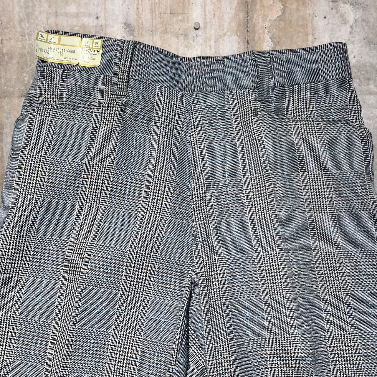 Levi's(リーバイス) タータンチェックスタープレスト 78644-0008 W30 L32 グレー 復刻モデル