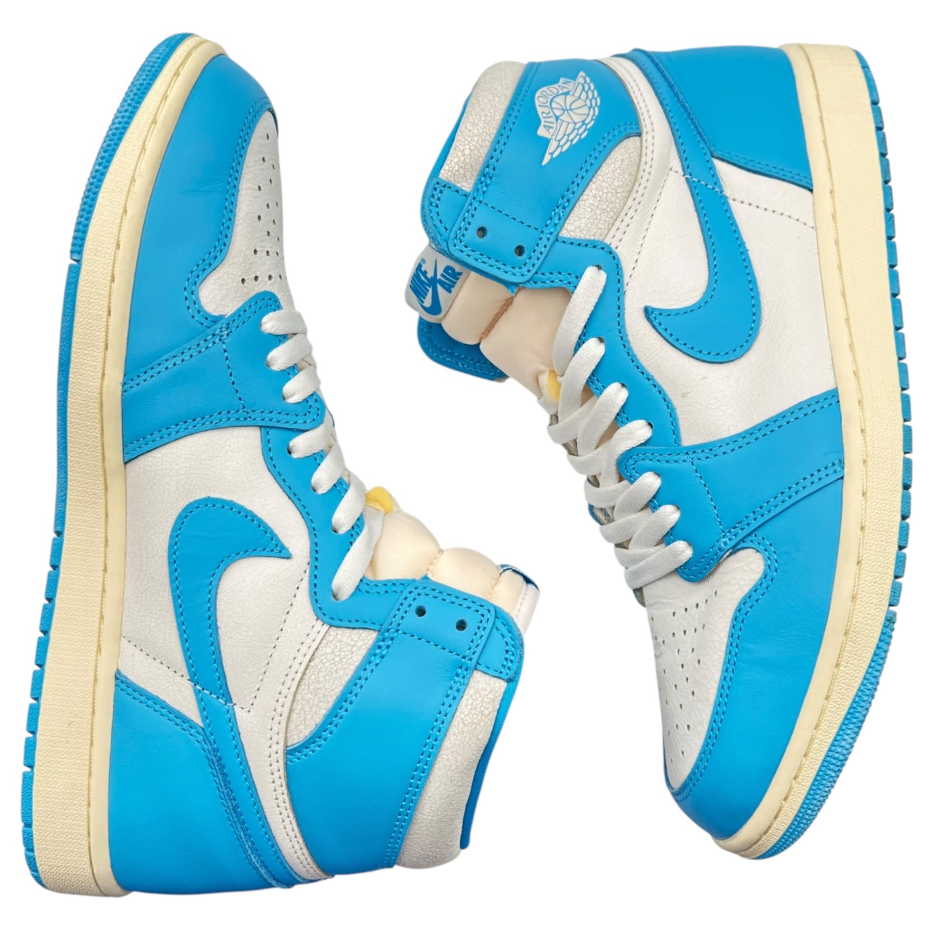 NIKE(ナイキ) Air Jordan 1 Retro High OG "UNC Reimagined" エアジョーダン1 レトロ ハイ リイマジンド DZ5485-402 29.5cm スカイブルー×ホワイト ハイカット スニーカー