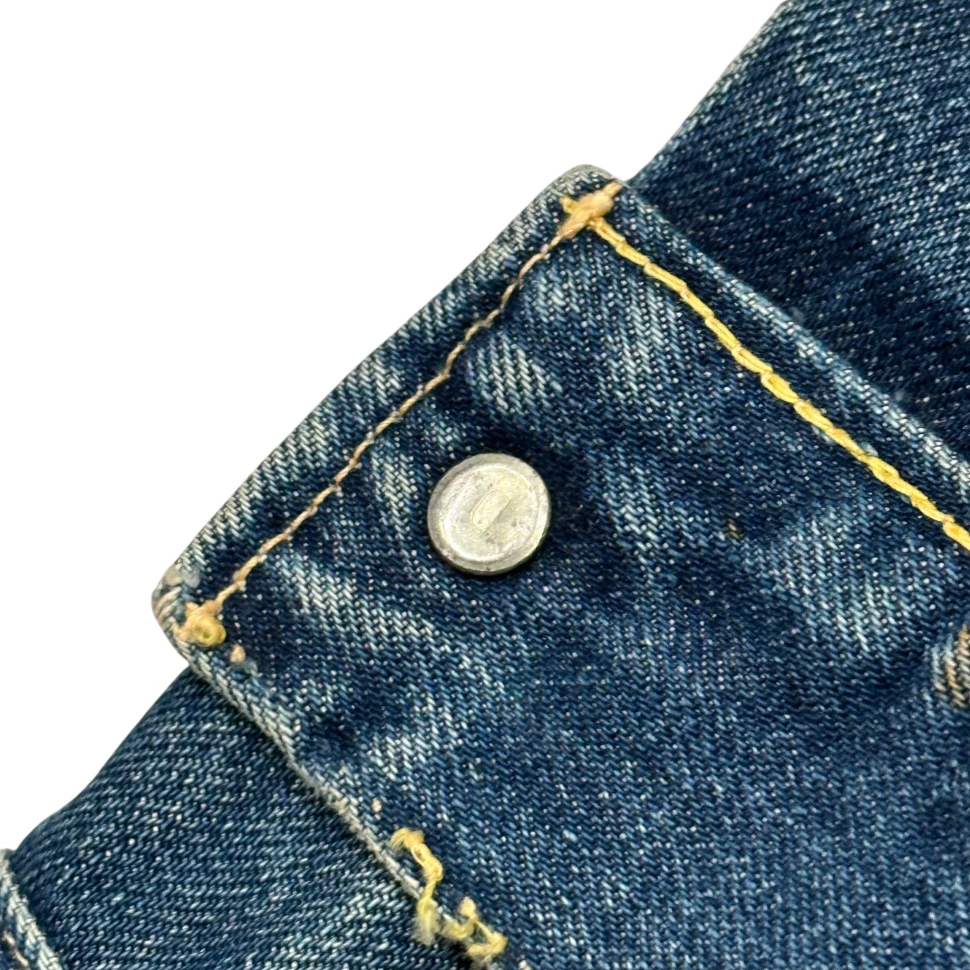 Levi's(リーバイス) 1963~1966's 558 Big E Long Denim Jacket デニム ジャケット 38 インディゴ 60's 60年代 3rd BIG E D&17刻印