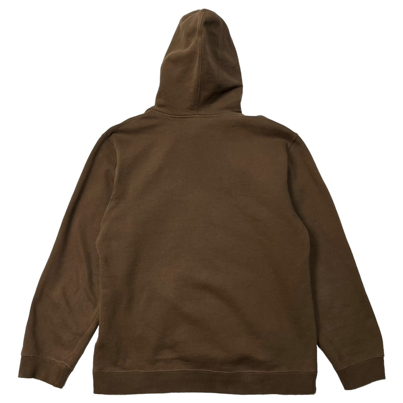 STUSSY(ステューシー) Shawn logo embroidery hoodie ロゴ 刺繍 プルオーバー パーカー フーディー 厚手 XL ブラウン