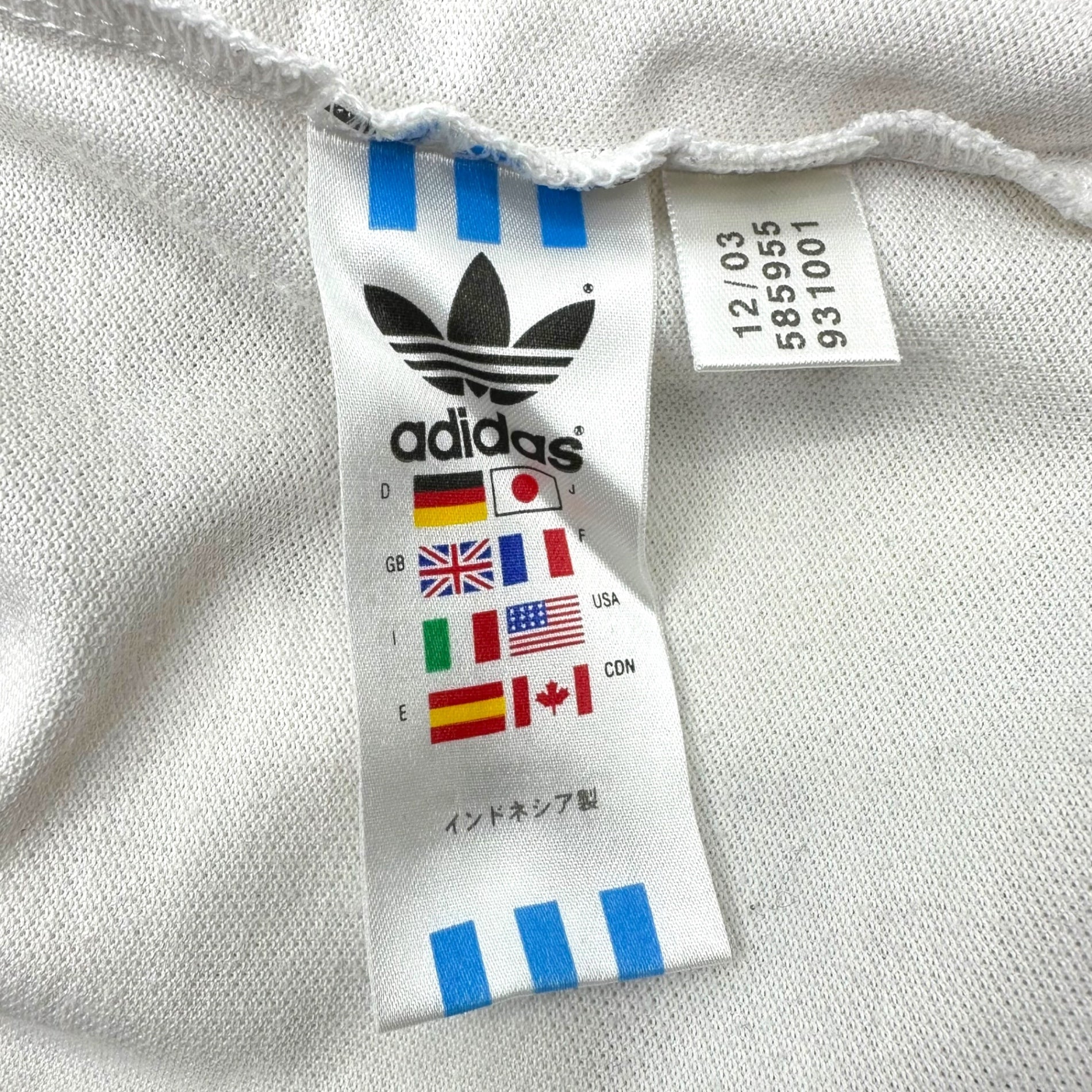 adidas(アディダス) 00's ENGLAND FOOTBALL SHIRT イングランド フットボール シャツ サッカー L ホワイト×レッド