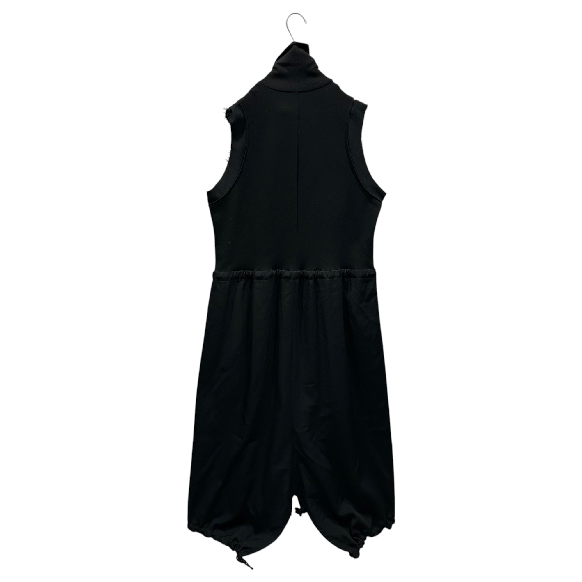 Y's(ワイズ) 2022AW WOOL GABARDINE COMBINATION DRESS ウール ギャバジン コンビーネーション ドレス YE-D02-807 1(S程度) ブラック
