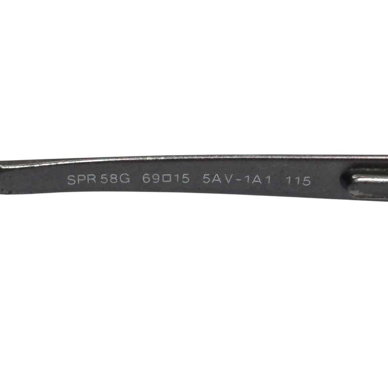 PRADA(プラダ) Side Logo Metal Frame Sunglasses サイド ロゴ メタル フレーム サングラス SPR58G 69□15 ガンメタル×シルバー