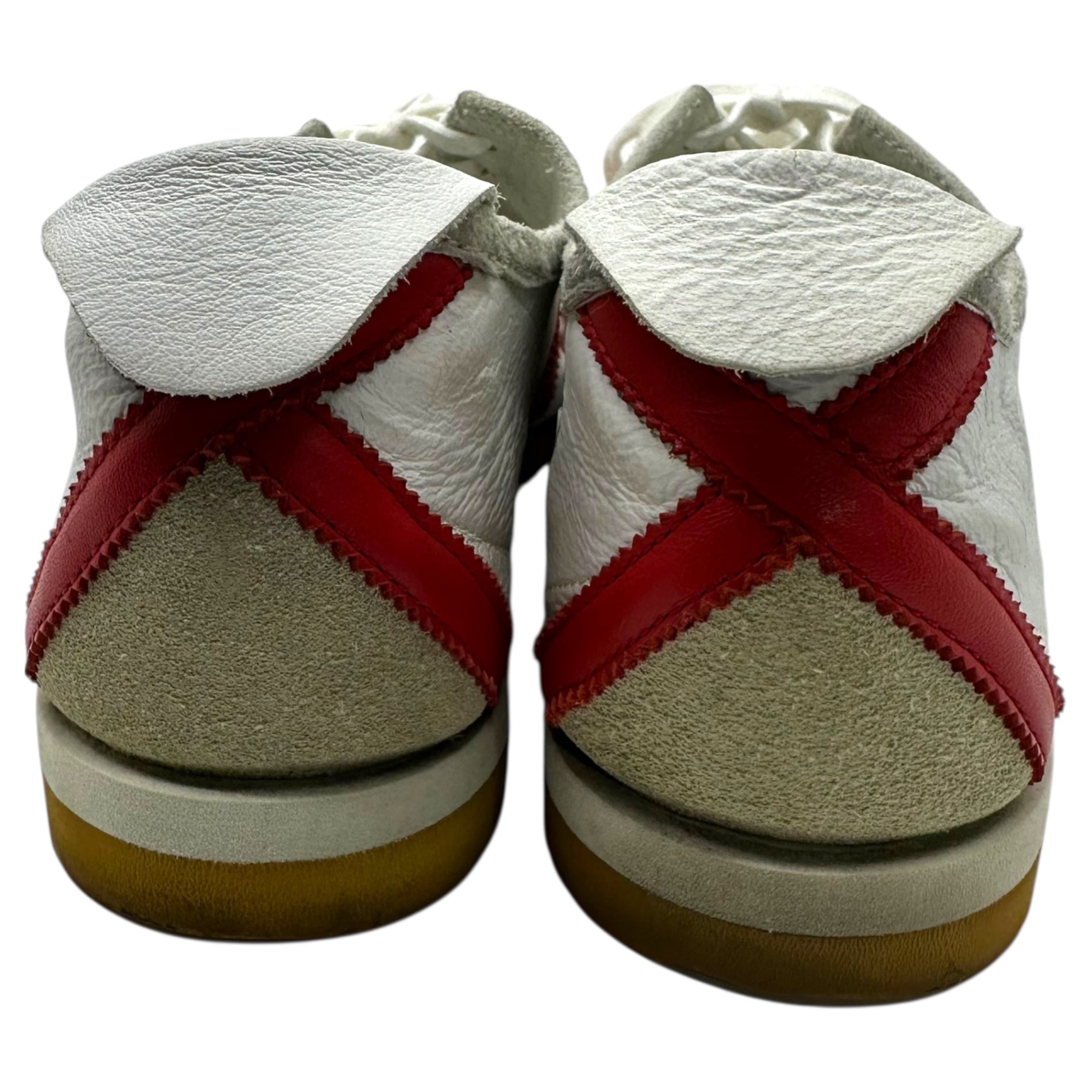 adidas(アディダス) 2003 ITALIA イタリア ローカット スニーカー 015695 26.5cm ホワイト×レッド 2003年製 ヴィンテージ