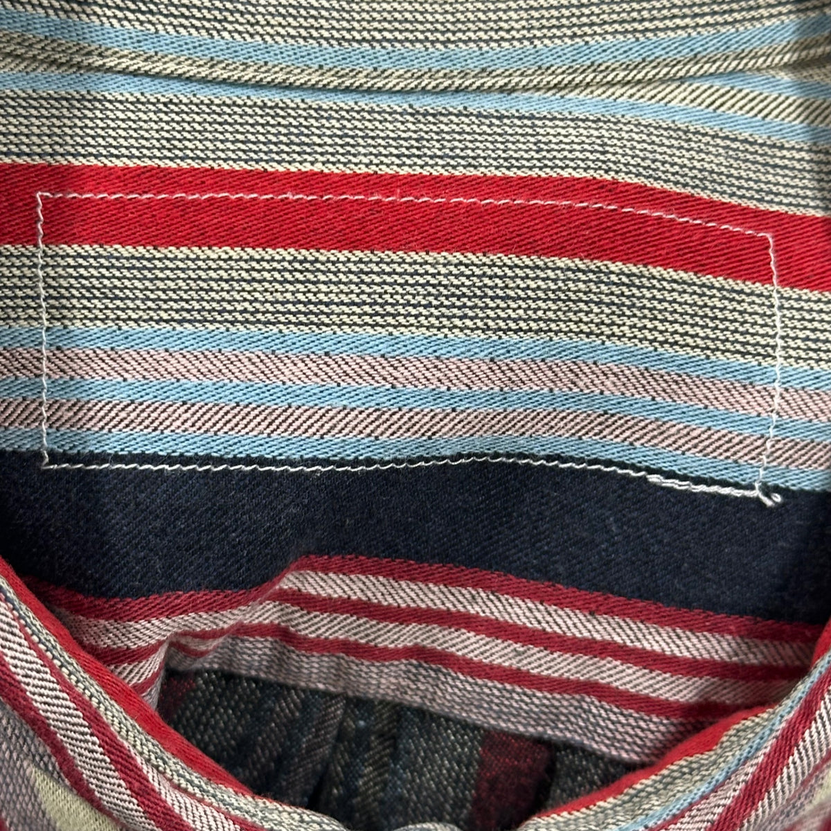 COMME des GARCONS HOMME(コムデギャルソンオム) 1990's Multi-Stripe L/S Shirt マルチ ストライプ 長袖 シャツ 表記無し(FREE) マルチ 90年代 田中オム