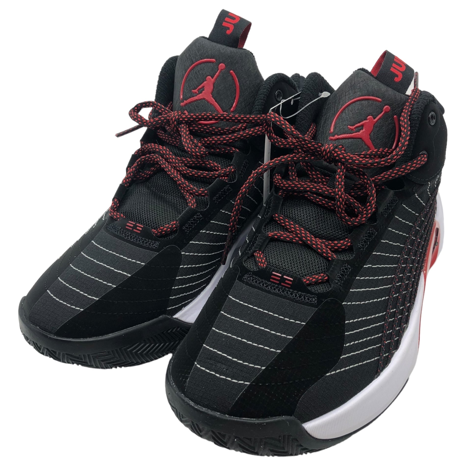 NIKE(ナイキ) JUMPMAN 2021 ジャンプマン CQ4021-006 25.5cm ブラック×レッド バッシュ バスケット シューズ スニーカー