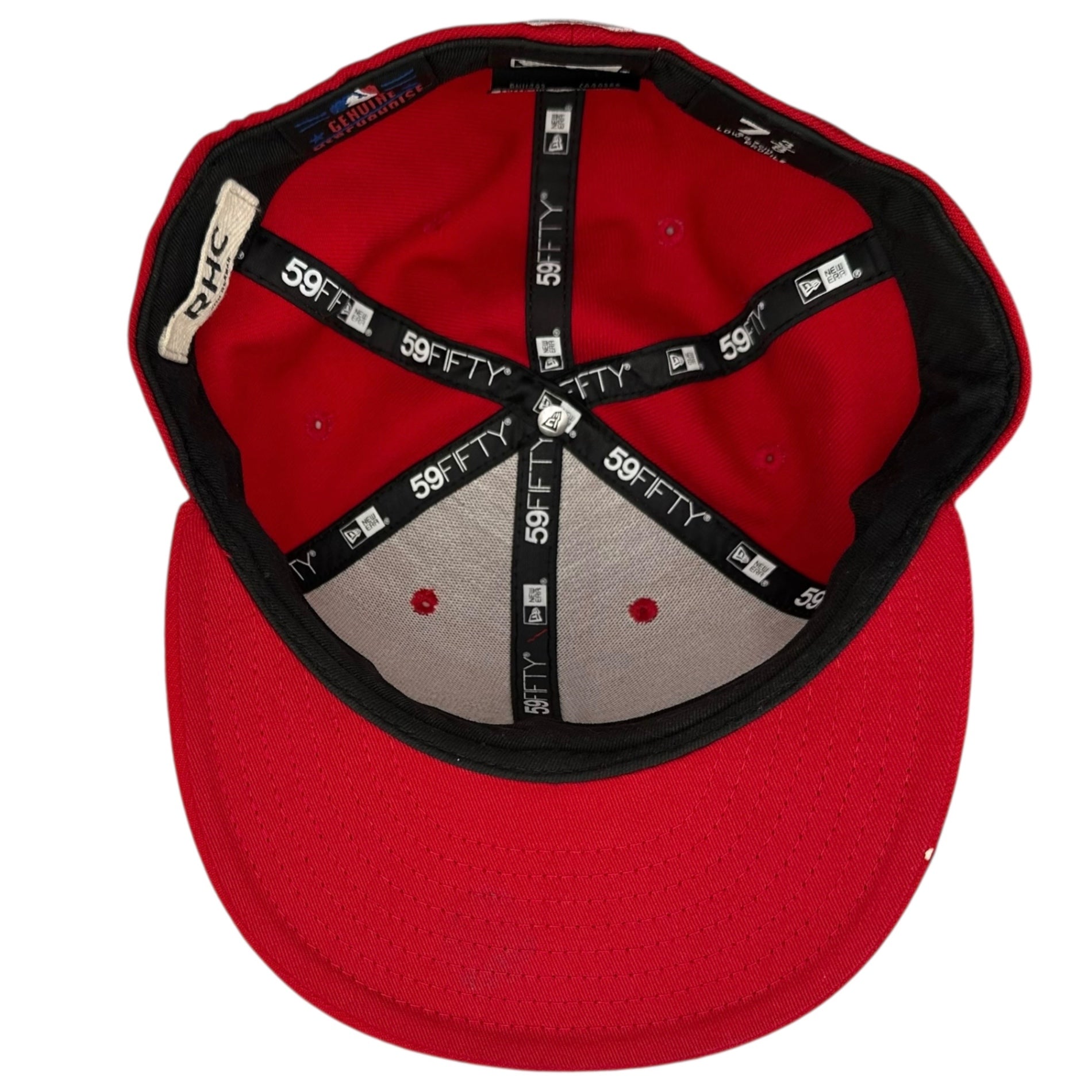 NEW ERA×Ron Herman(ニューエラ×ロンハーマン) Los Angeles Dodgers RHCA 59FIFTY ロサンゼルス ドジャース ベールボール キャップ 7 3/8(58.7cm) レッド コラボ