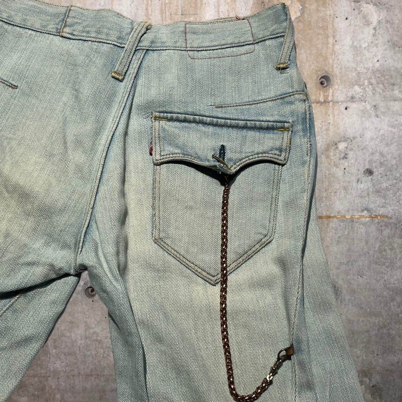 Levi's RED(リーバイスレッド) 00's立体裁断デニムパンツ 26×30 ブルー