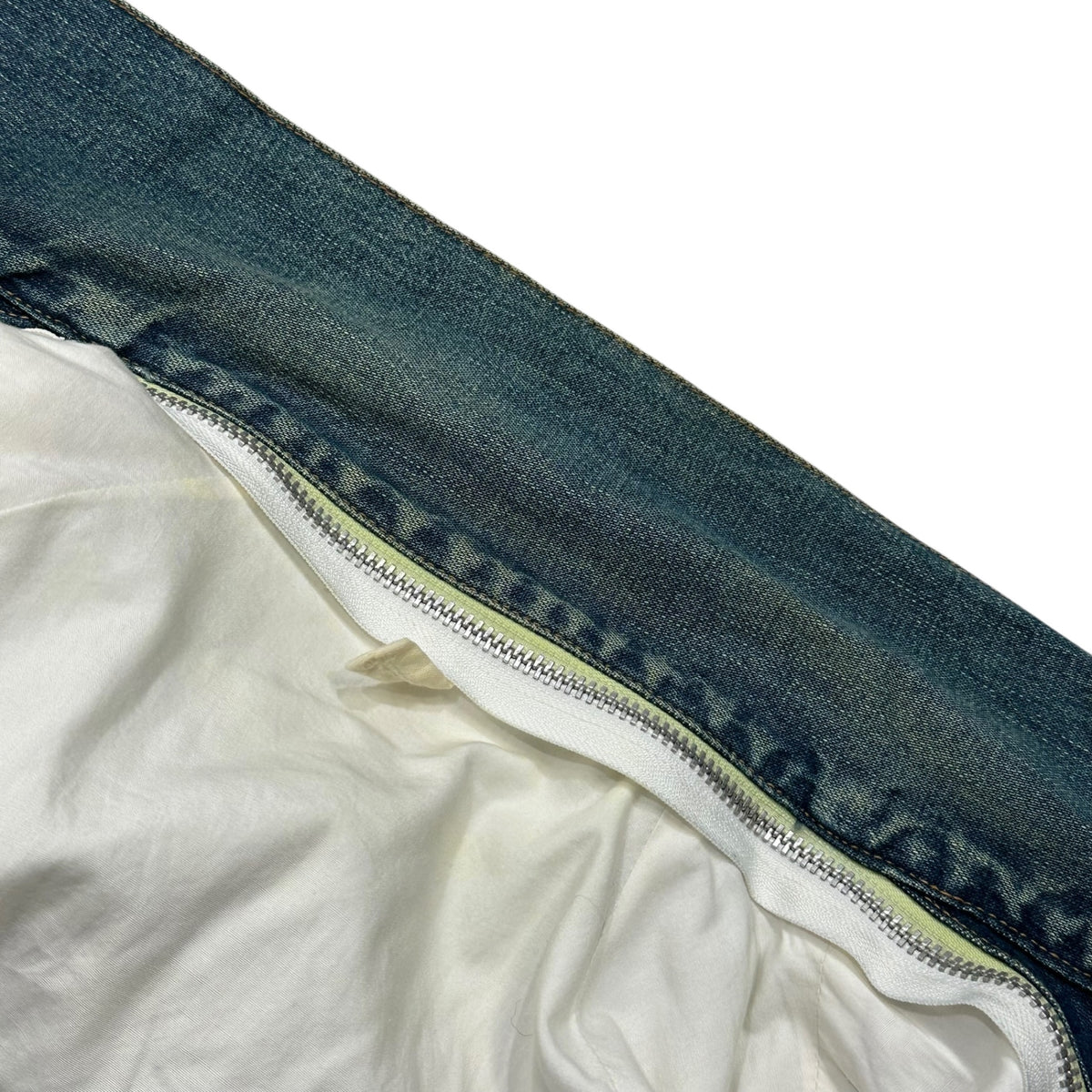MIHARA YASUHIRO(ミハラヤスヒロ) 2000's Docking Denim Jacket ドッキング デニム ジャケット 71031224 M ライトインディゴ×オフホワイト 00s 初期生産品 アーカイブ 稀少