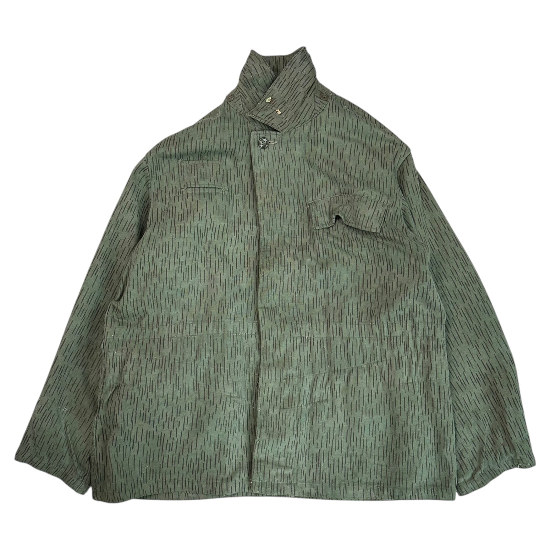 Czechoslovak Military(チェコスロバキア軍) 60's InsandOut Remake Rain Drop Camo Field Jacket インサイドアウト リメイク レインドロップカモ フィールド ジャケット グリーン 1967年 60年代 ヴィンテージ