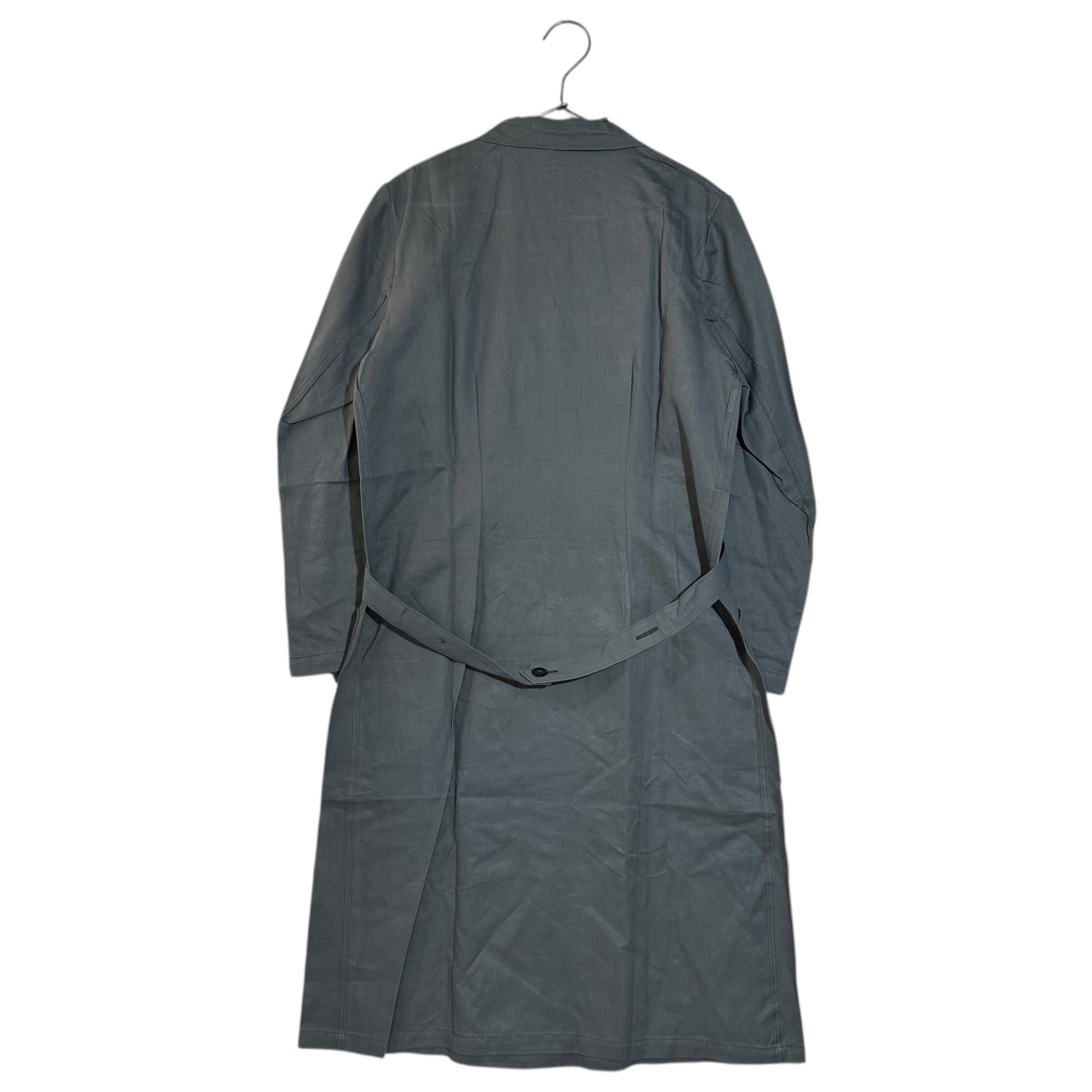 GERMANY MILITARY(ドイツ軍) 70’s Vintage medical dress coat ヴィンテージ メディカル ワンピース 38(S程度) グレー 70年代 EURO M デッドストック コート