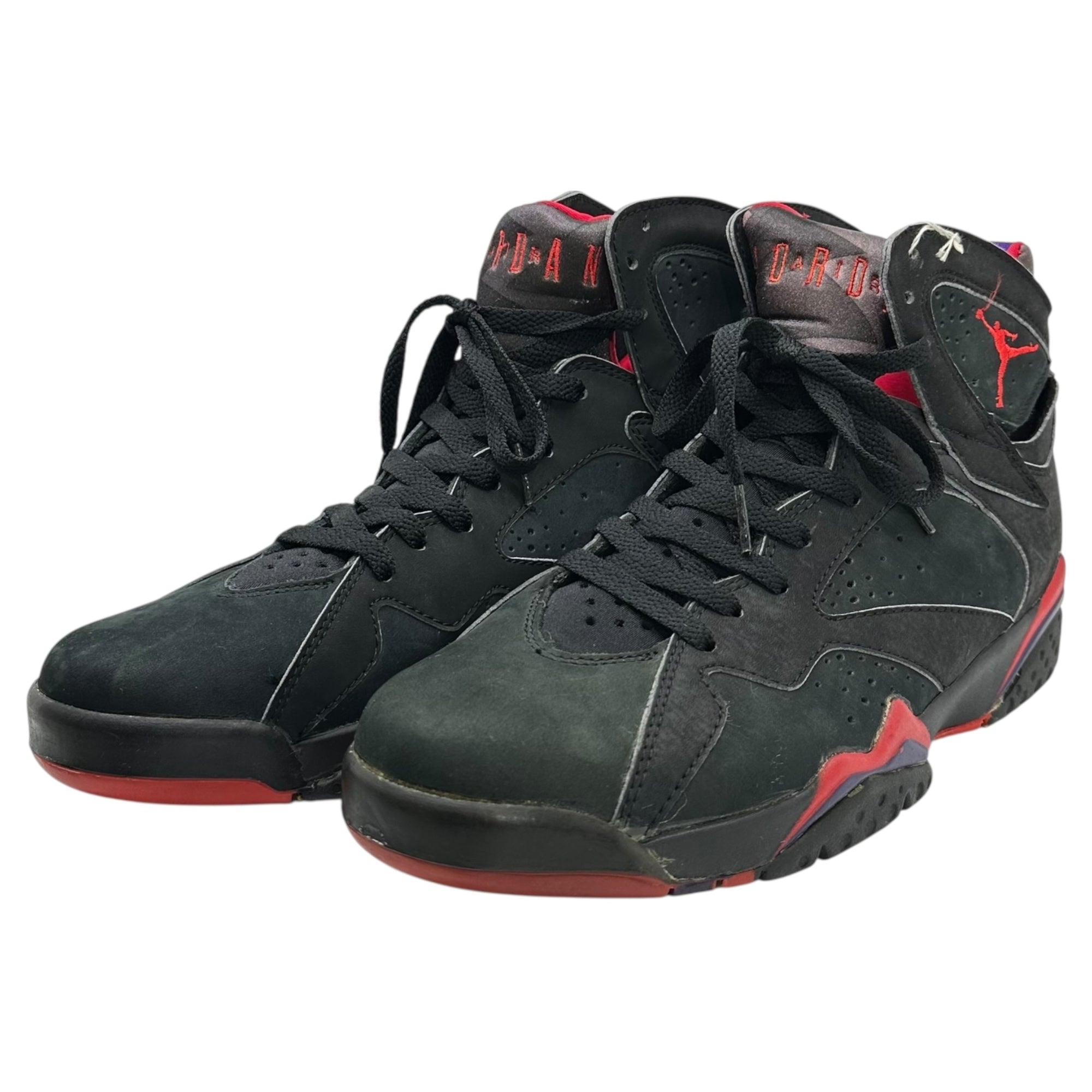 NIKE(ナイキ) 1992 Air Jordan 7 OG "Raptors" エアジョーダン7 オリジナル ラプターズ 130014-060 27.5cm ブラック×レッド×パープル 90's 90年代 ヴィンテージ ハイカット スニーカー 箱付