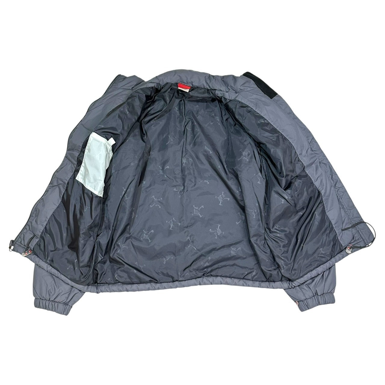 OAKLEY(オークリー) 00's Padded Nylon Tech Jacket パテッド ナイロン テック ジャケット L グレー Y2K ギミック 中綿