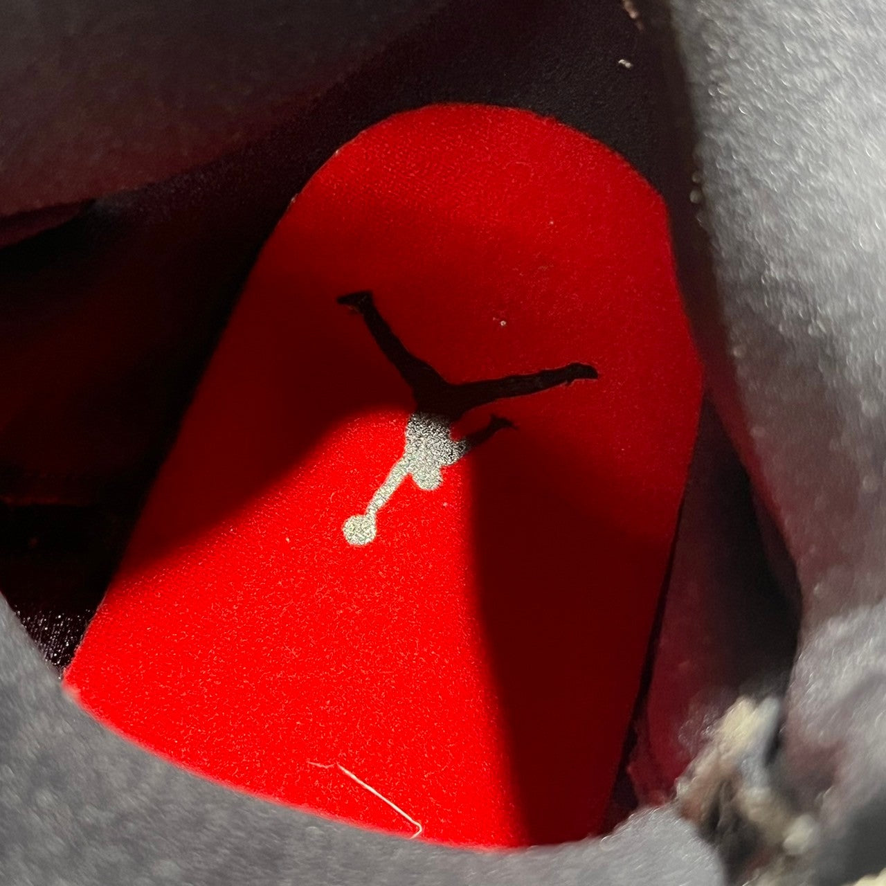 NIKE(ナイキ) Air Jordan 5 Satin "Bred" エアジョーダン 5 サテン ブレッド 136027-006 8(26cm) ブラック×レッド セメント