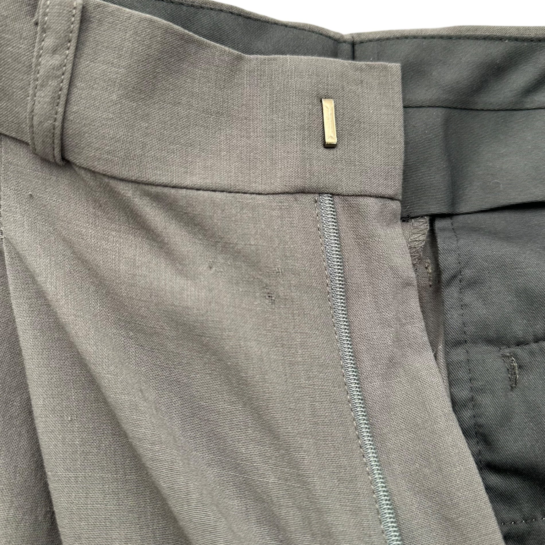 Jean Paul GAULTIER HOMME(ジャンポールゴルチエオム) 90's Vintage 2-Tuck Slacks 90年代 ヴィンテージ 2タック スラックス PJM.PR.JG. 48(M) グレー
